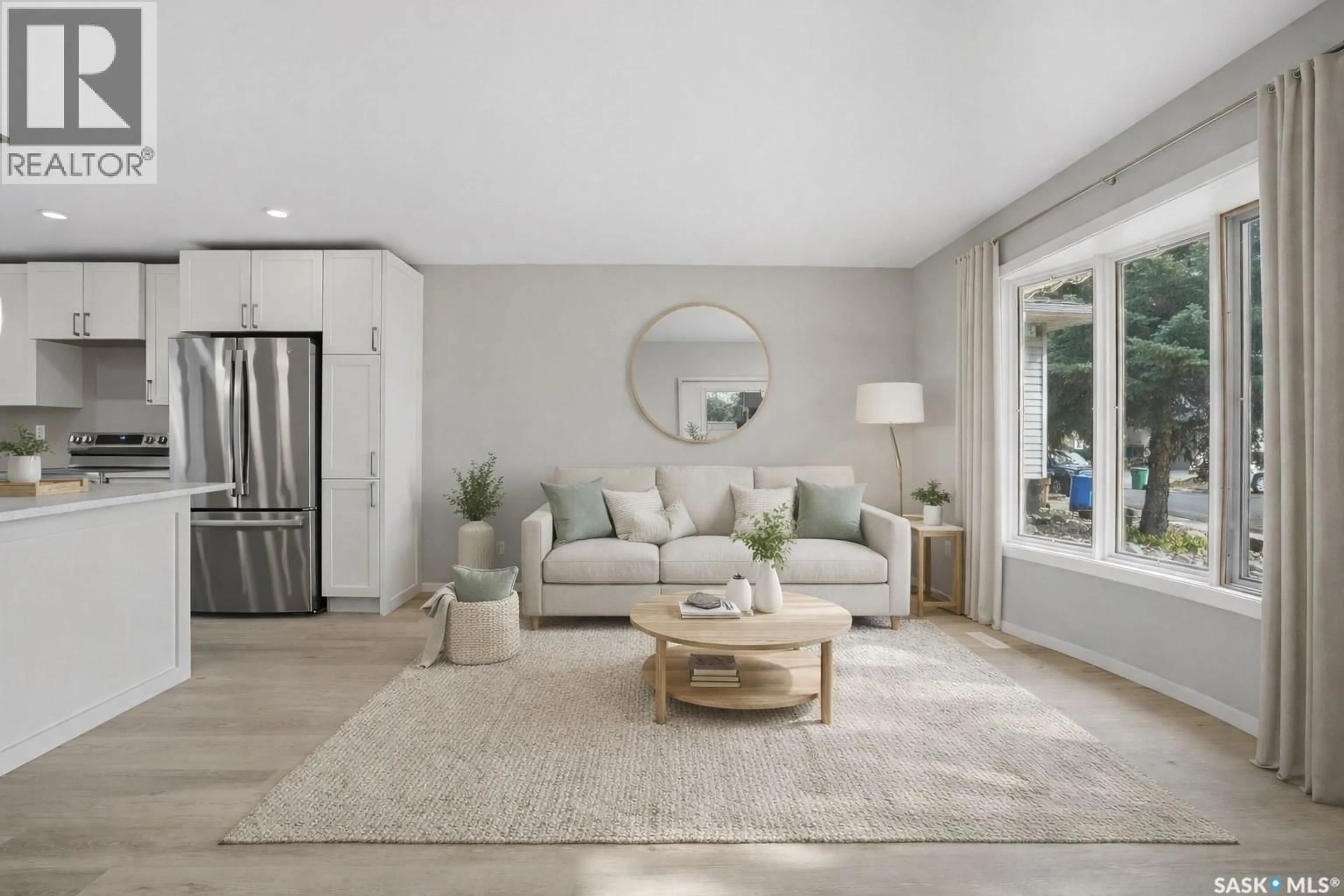 Living room with furniture, unknown for 42 AITKEN CRESCENT, Regina Saskatchewan S4R5W7