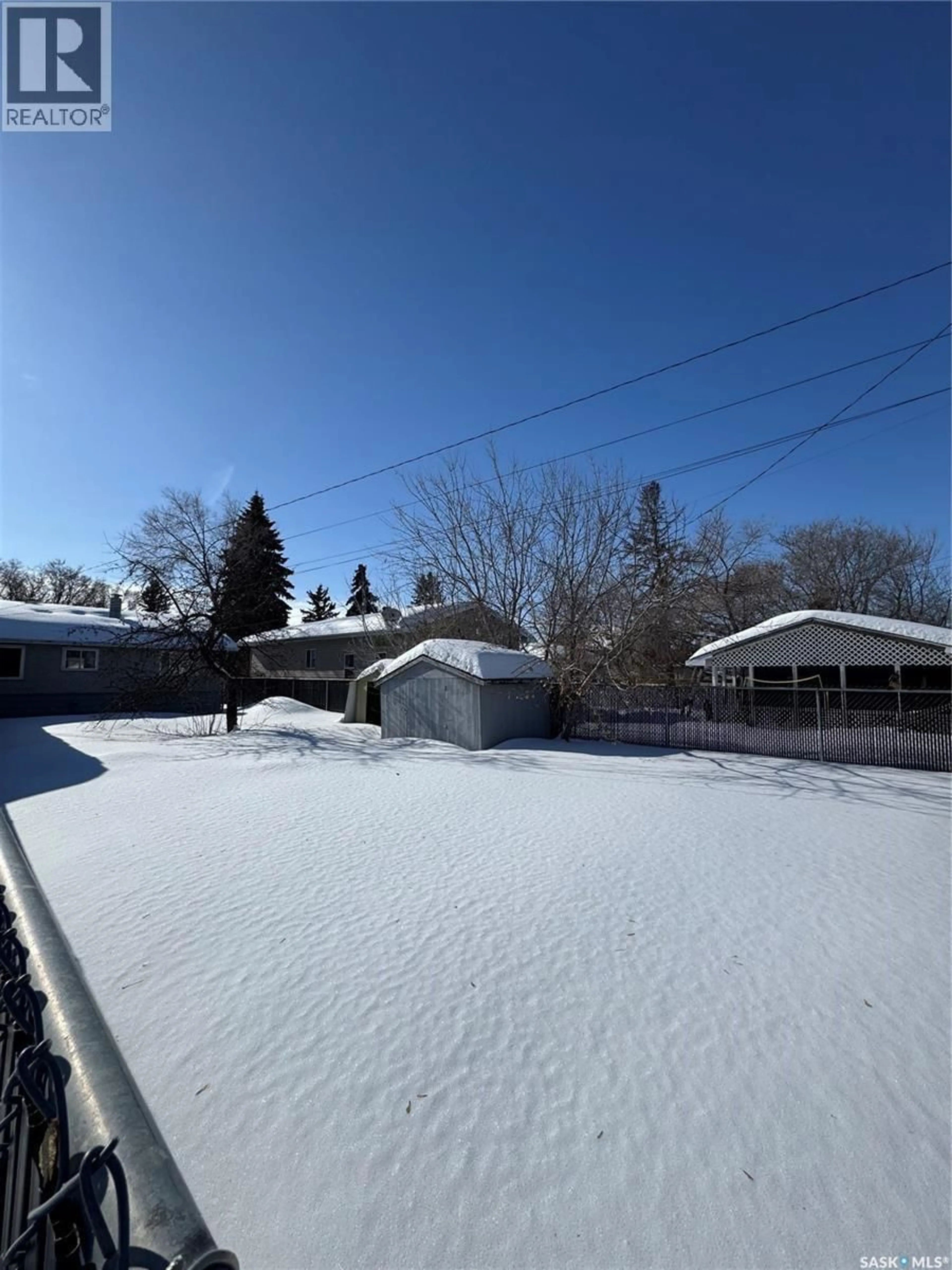 A pic from outside/outdoor area/front of a property/back of a property/a pic from drone, street for 552 6TH STREET, Prince Albert Saskatchewan S6V0N4