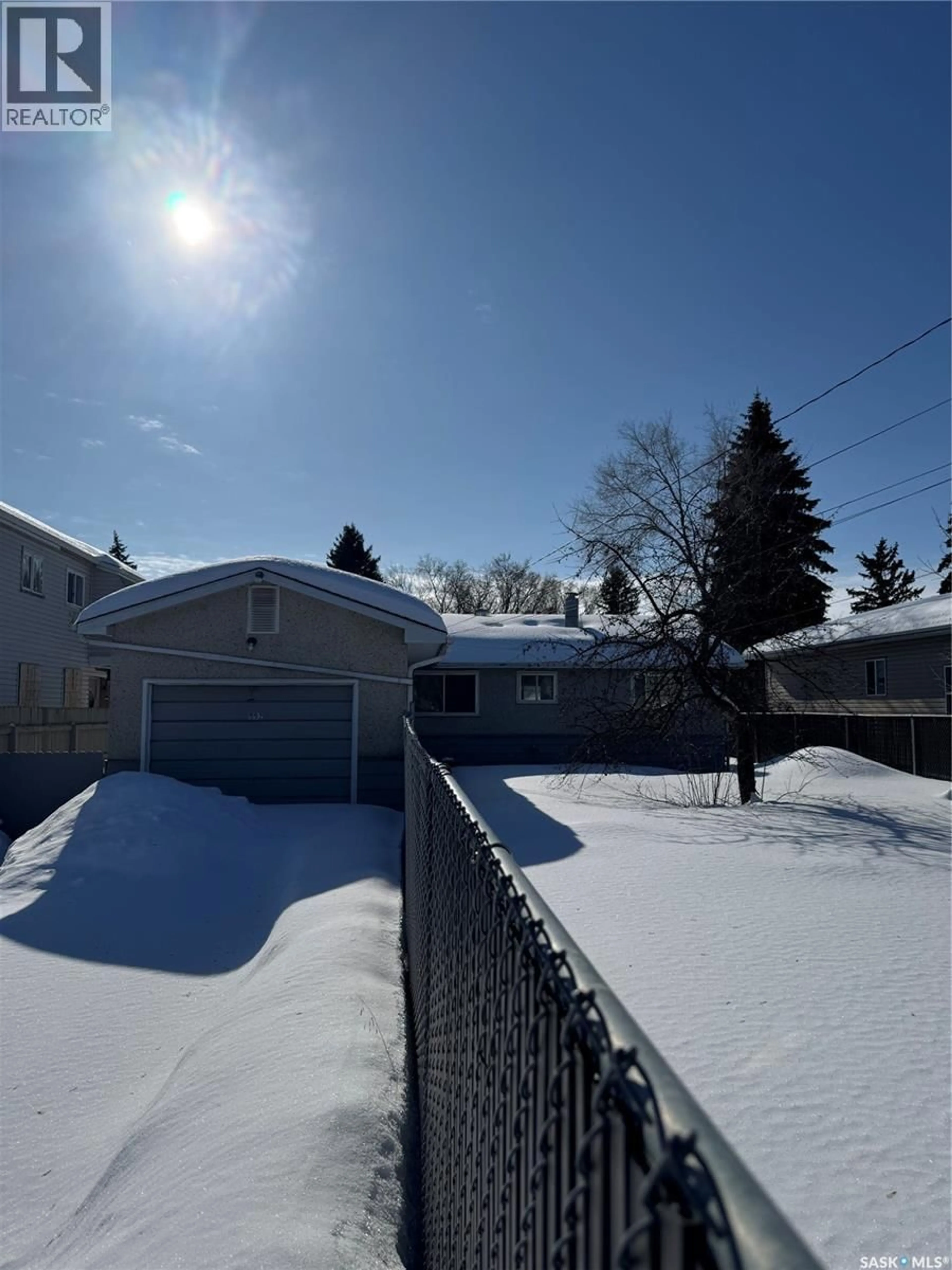 A pic from outside/outdoor area/front of a property/back of a property/a pic from drone, street for 552 6TH STREET, Prince Albert Saskatchewan S6V0N4