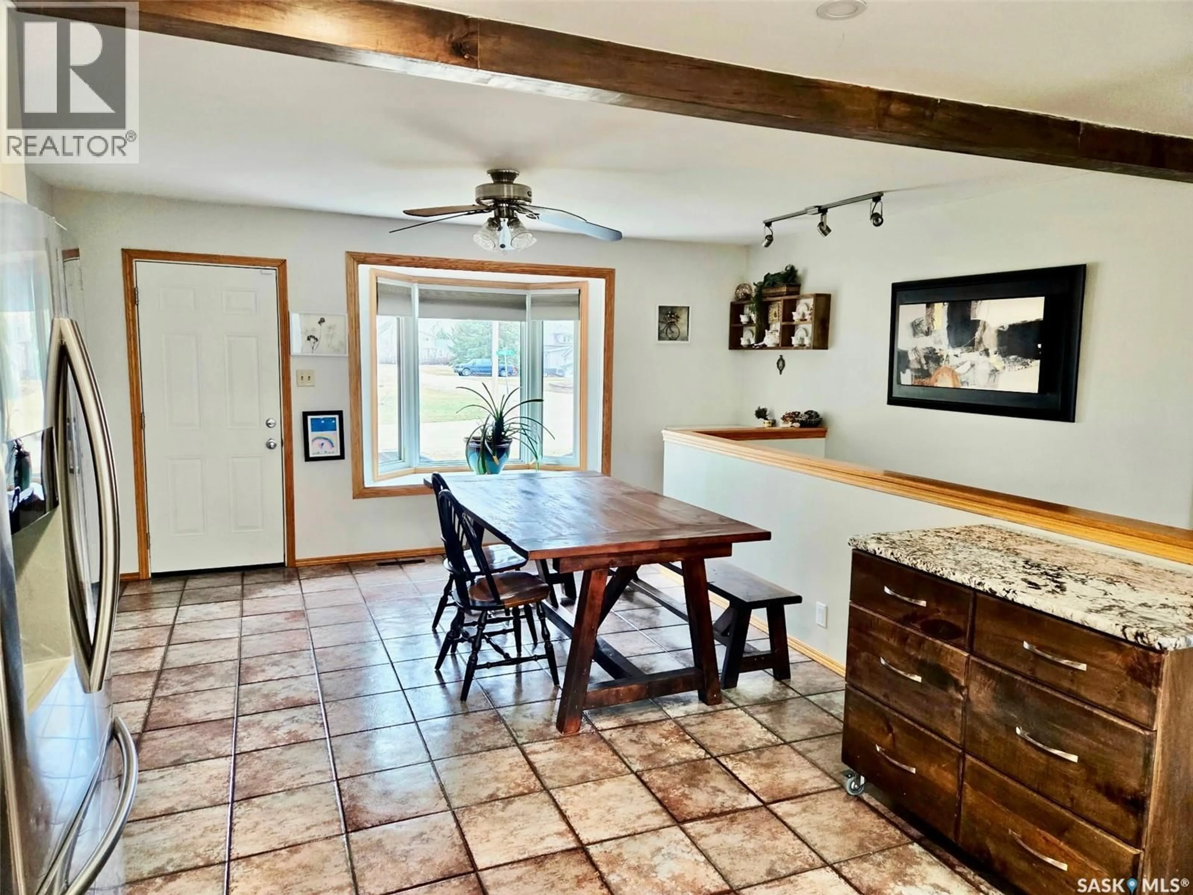 Open concept kitchen, ceramic/tile floor for 18 KRONAU STREET, Lajord Rm No. 128 Saskatchewan S0G2T0