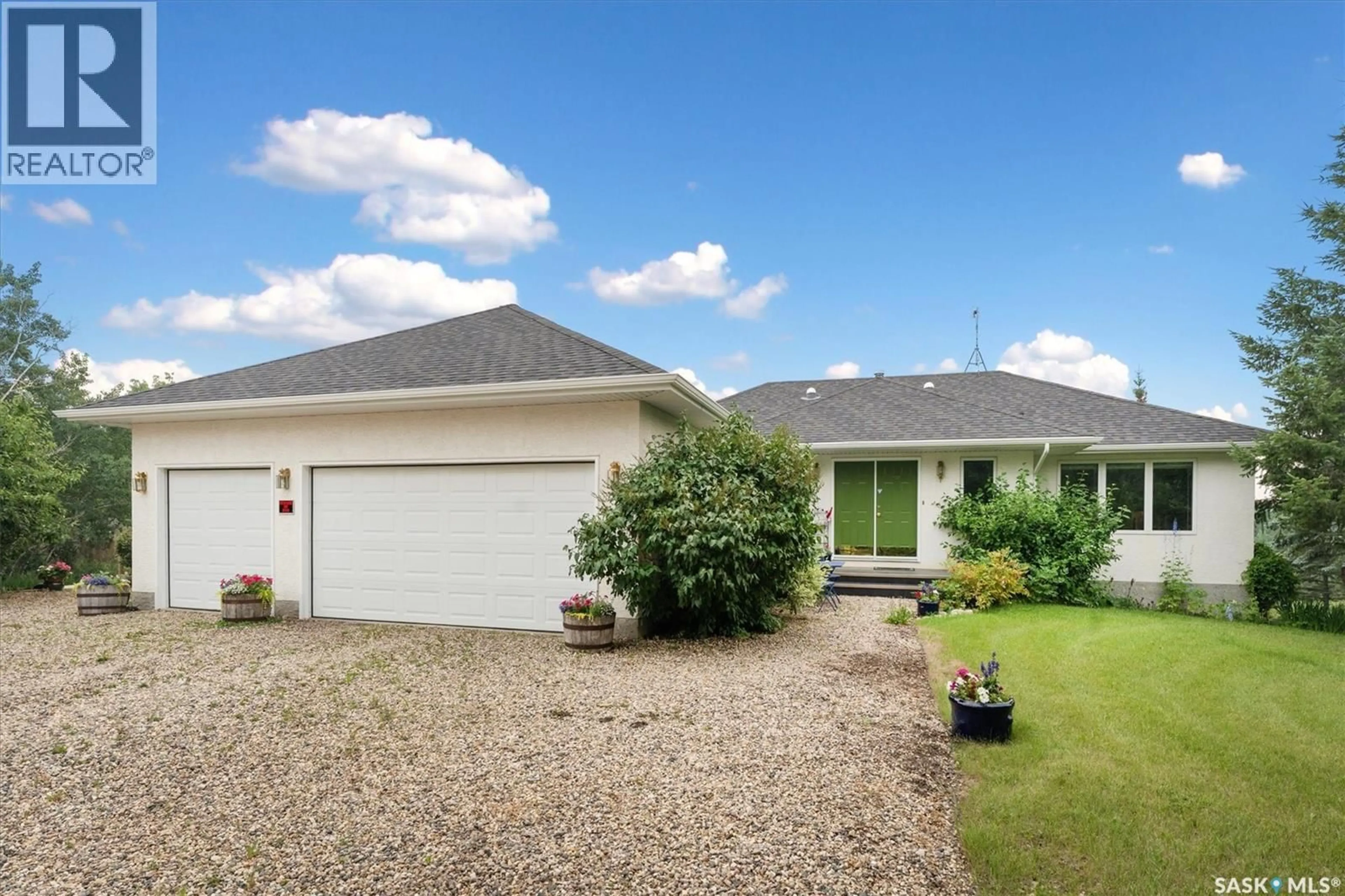 Home with vinyl exterior material, street for 103 WILLOW ROAD, Aberdeen Rm No. 373 Saskatchewan S0K0A0