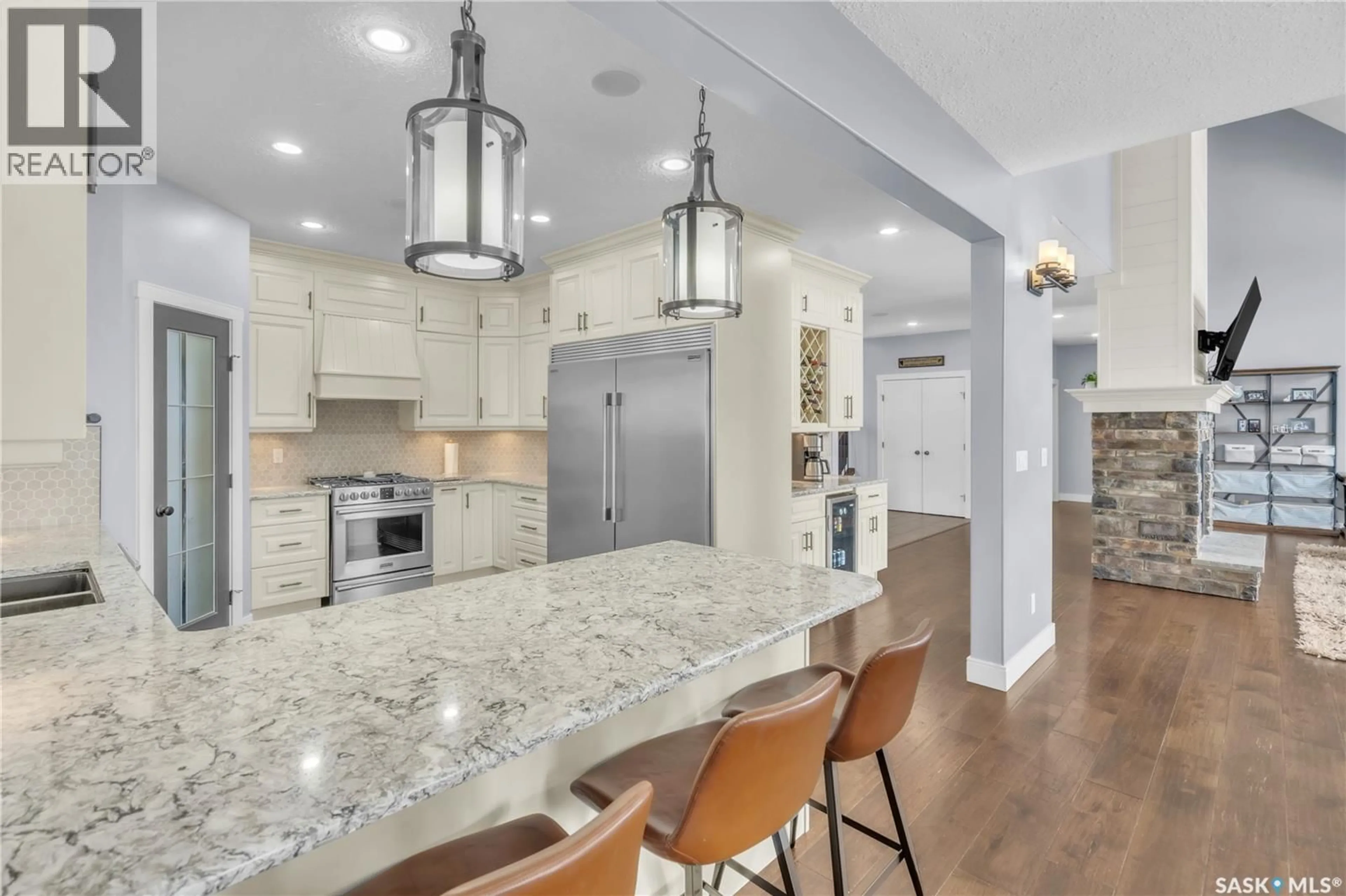 Open concept kitchen, ceramic/tile floor for SILVER CREEK ESTATES, Beaver River Rm No. 622 Saskatchewan S0M2K0