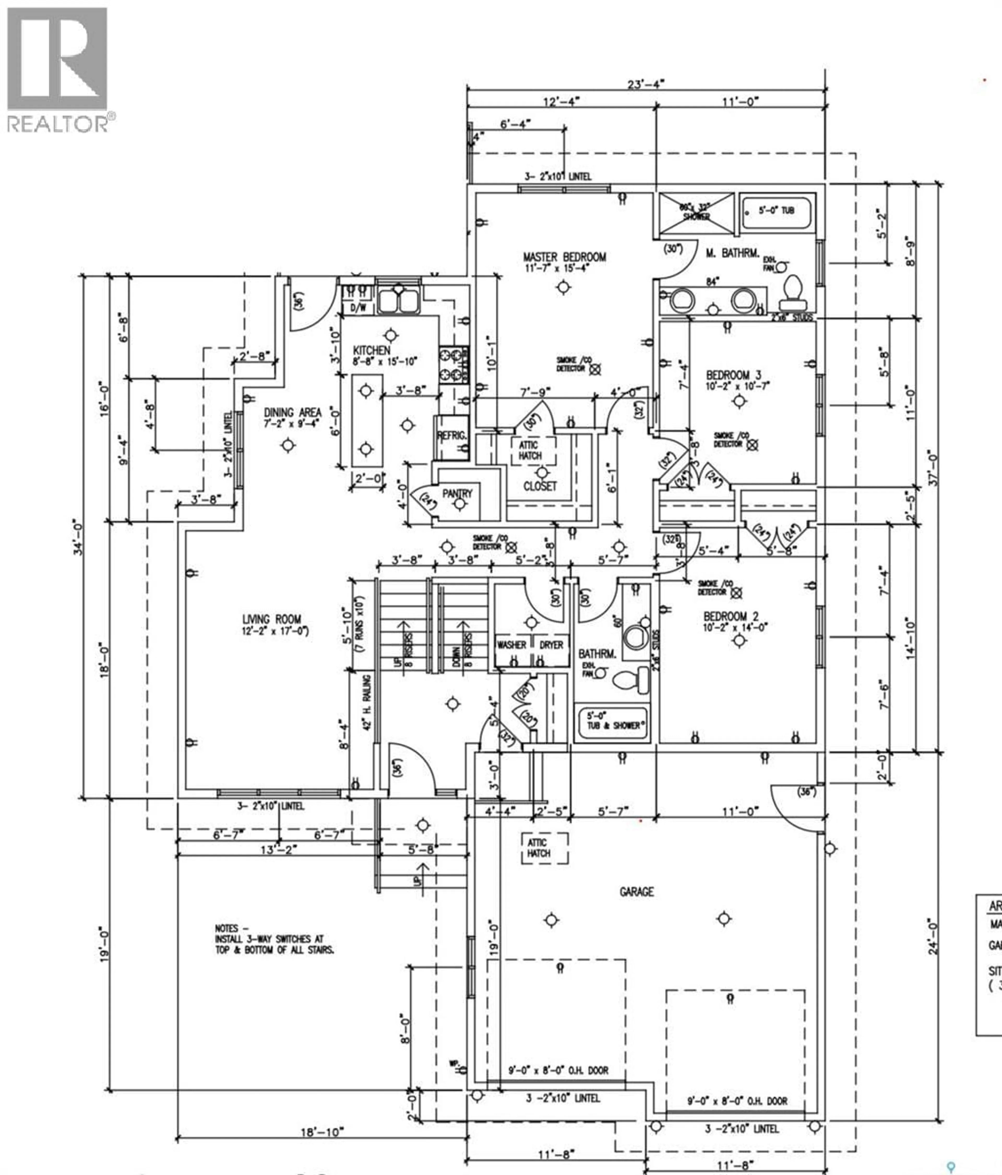 Floor plan for 502 CABRERA WAY, Warman Saskatchewan S0K4S0