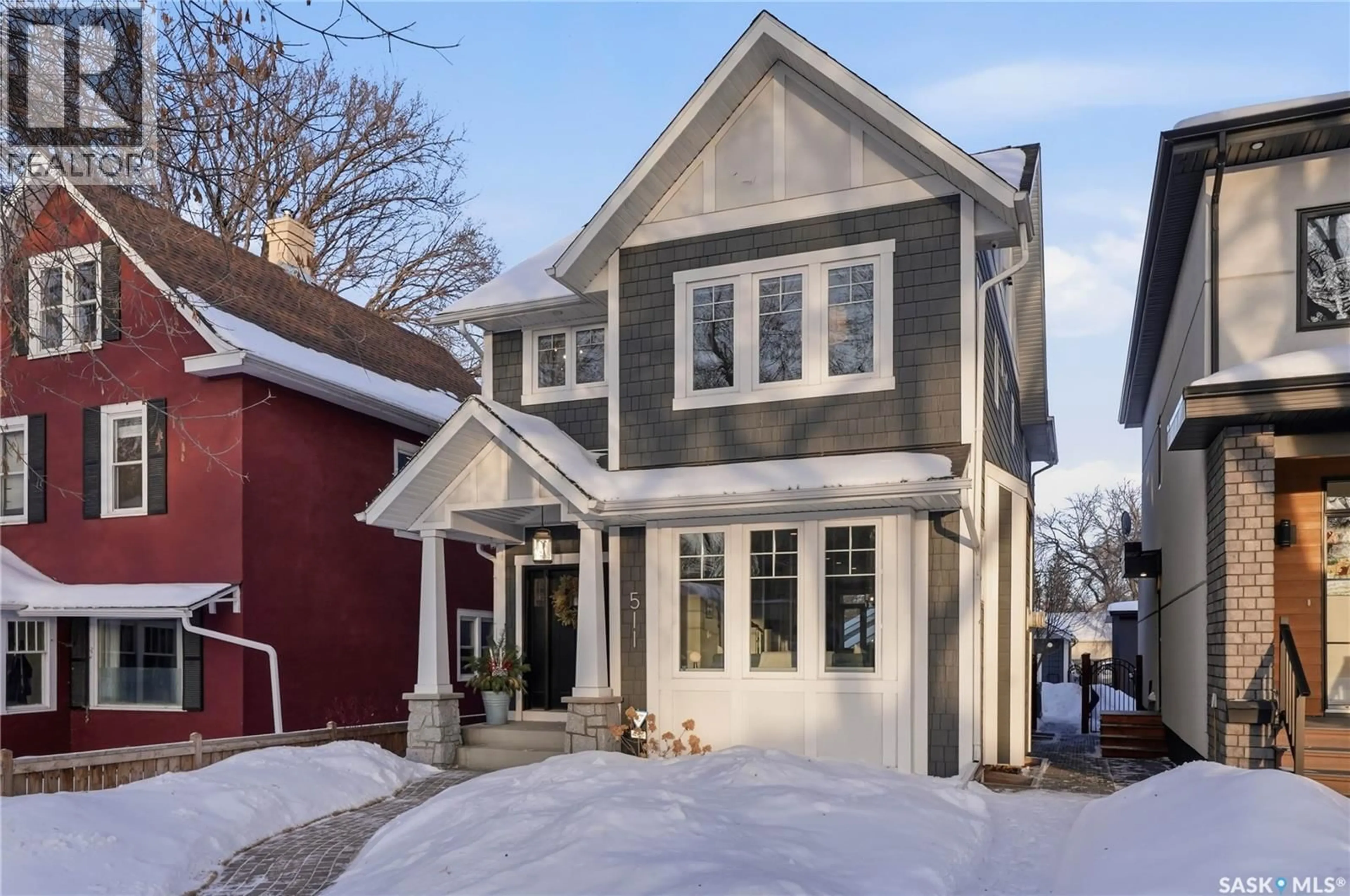 Home with brick exterior material, street for 511 LANSDOWNE AVENUE, Saskatoon Saskatchewan S7N1C9