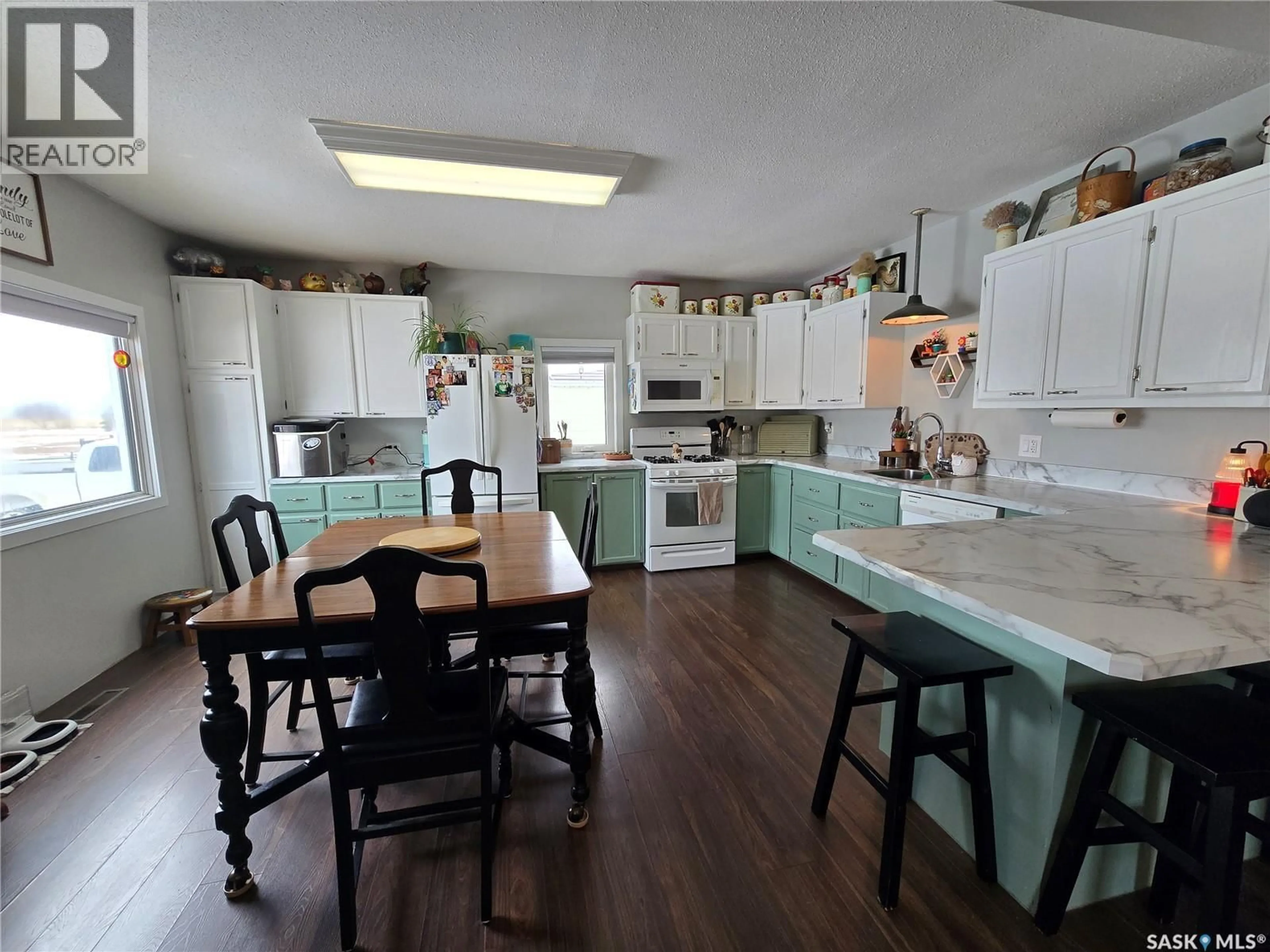 Open concept kitchen, unknown for 211 RYE STREET, Yellow Grass Saskatchewan S0G5J0