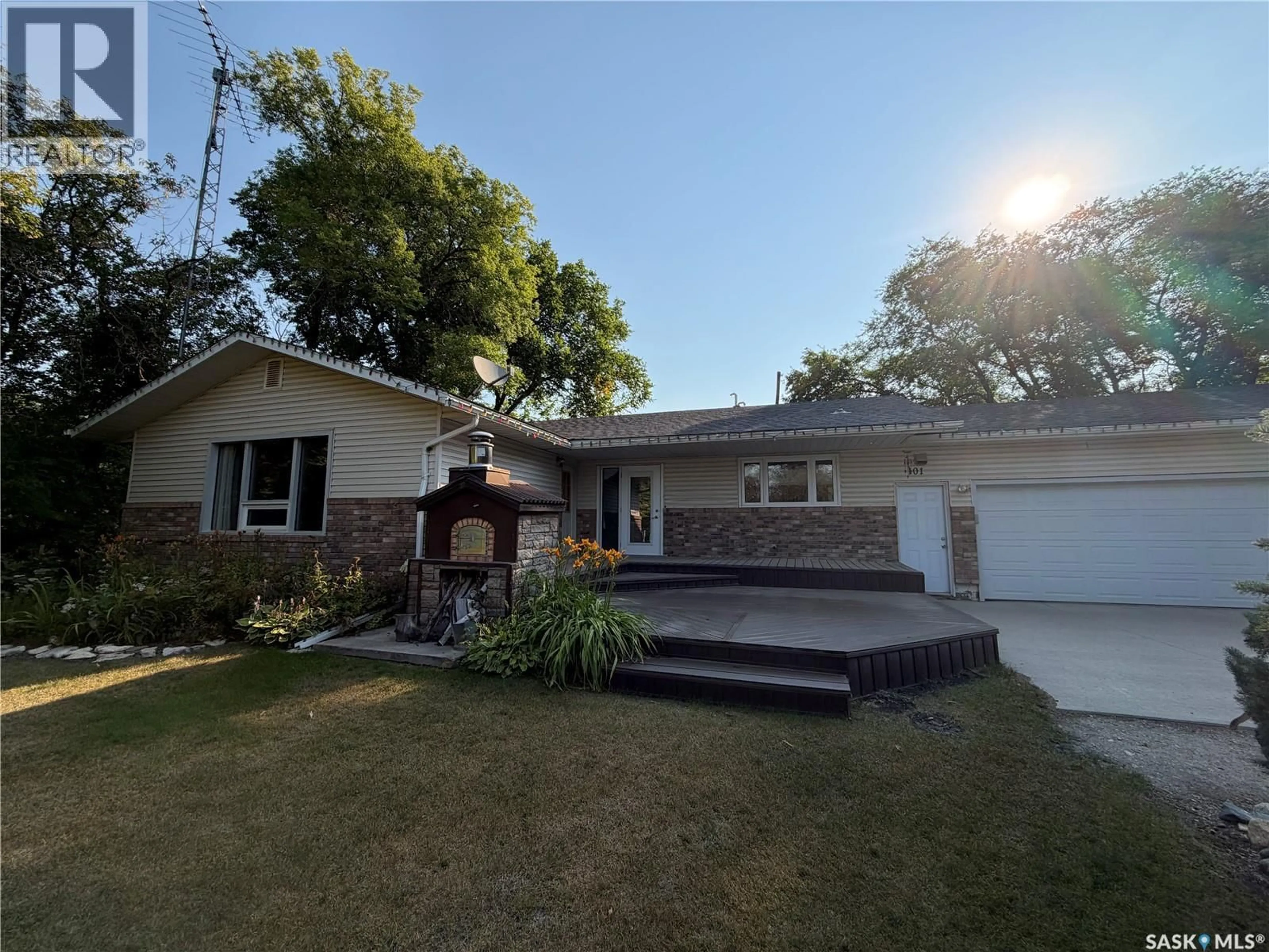 Home with vinyl exterior material, street for 101 DOEPKER AVENUE, Annaheim Saskatchewan S0K0G0