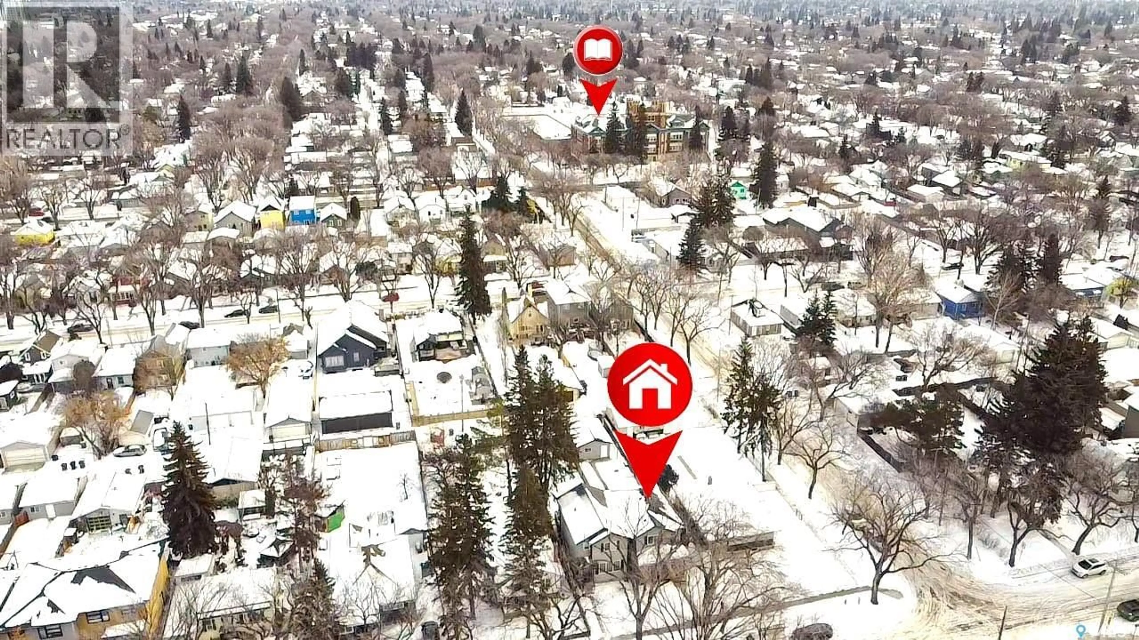 Picture of a map for 1217 KILBURN AVENUE, Saskatoon Saskatchewan S7M0J6