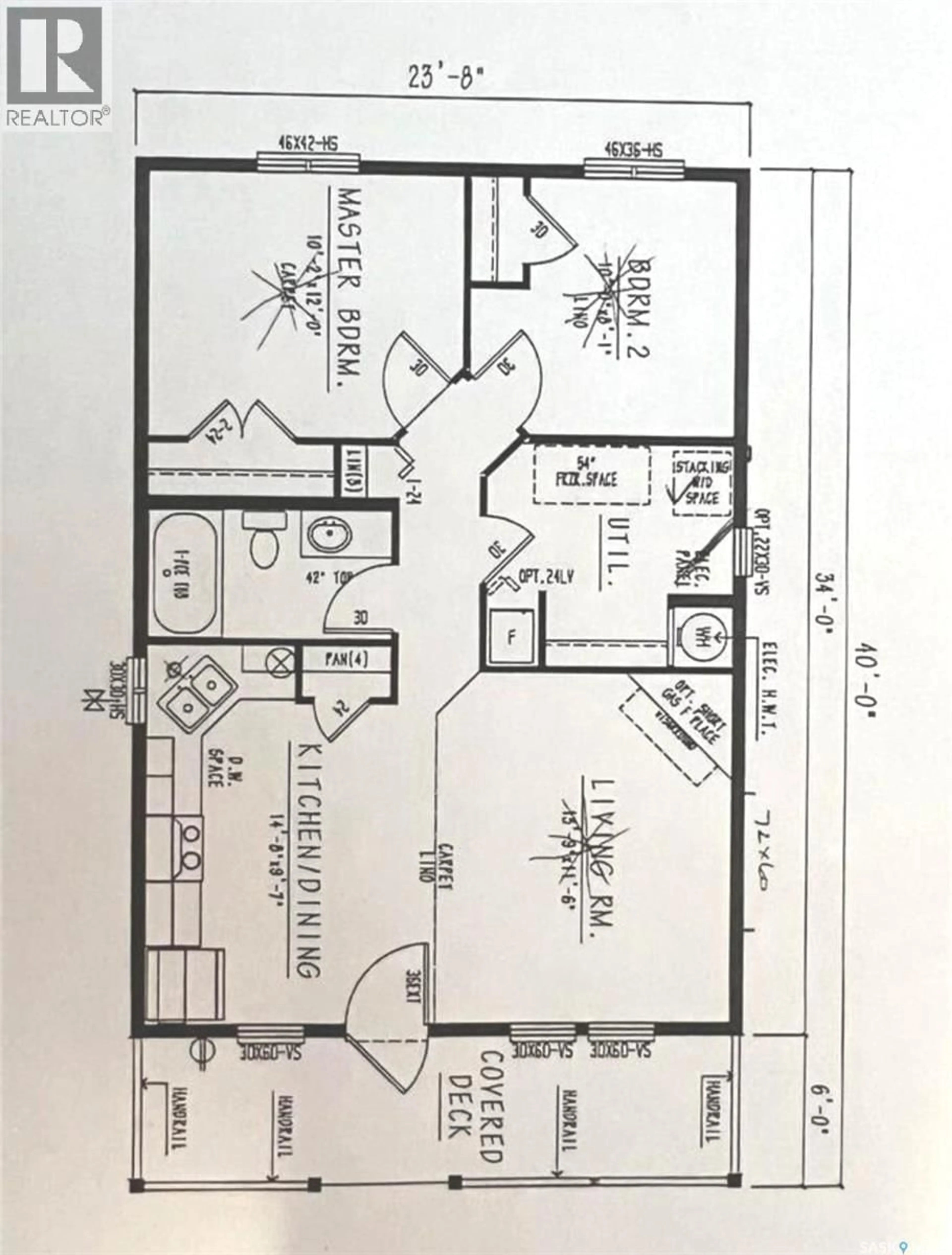 Floor plan for 701 PEBBLE DRIVE, Webb Rm No. 138 Saskatchewan S0N2X0