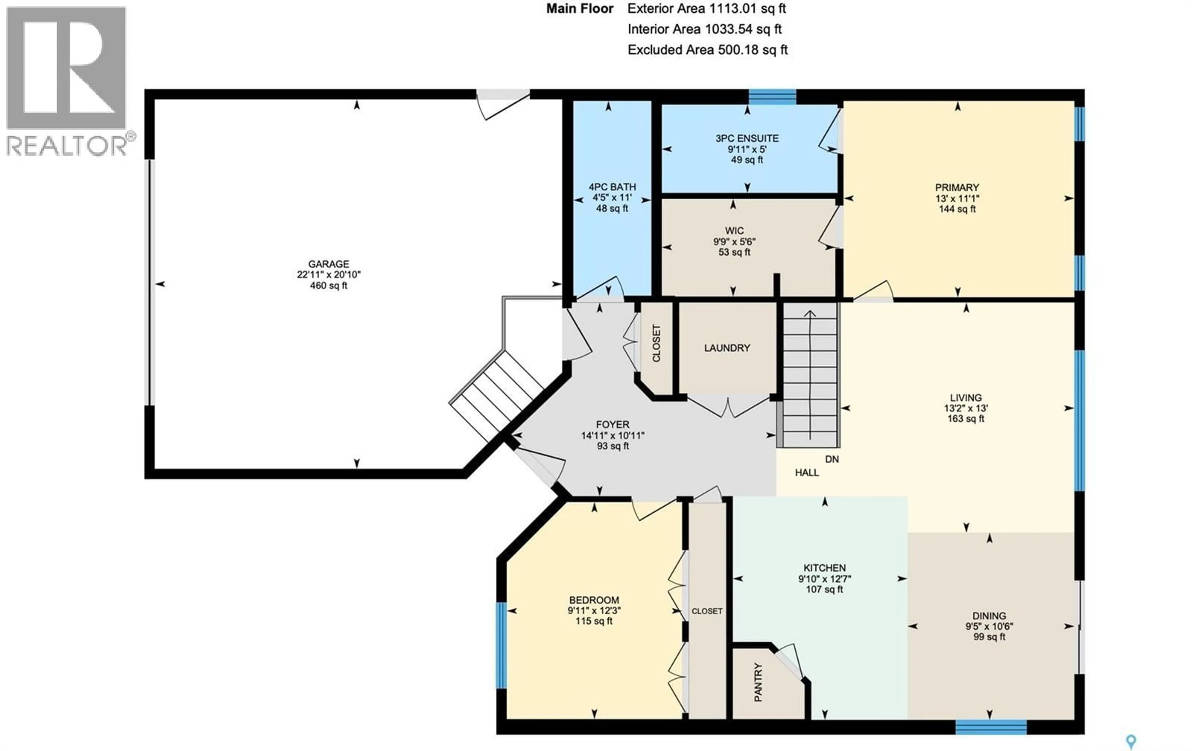 Floor plan for 820 BATTLEFORD TRAIL, Swift Current Saskatchewan S9H5R1