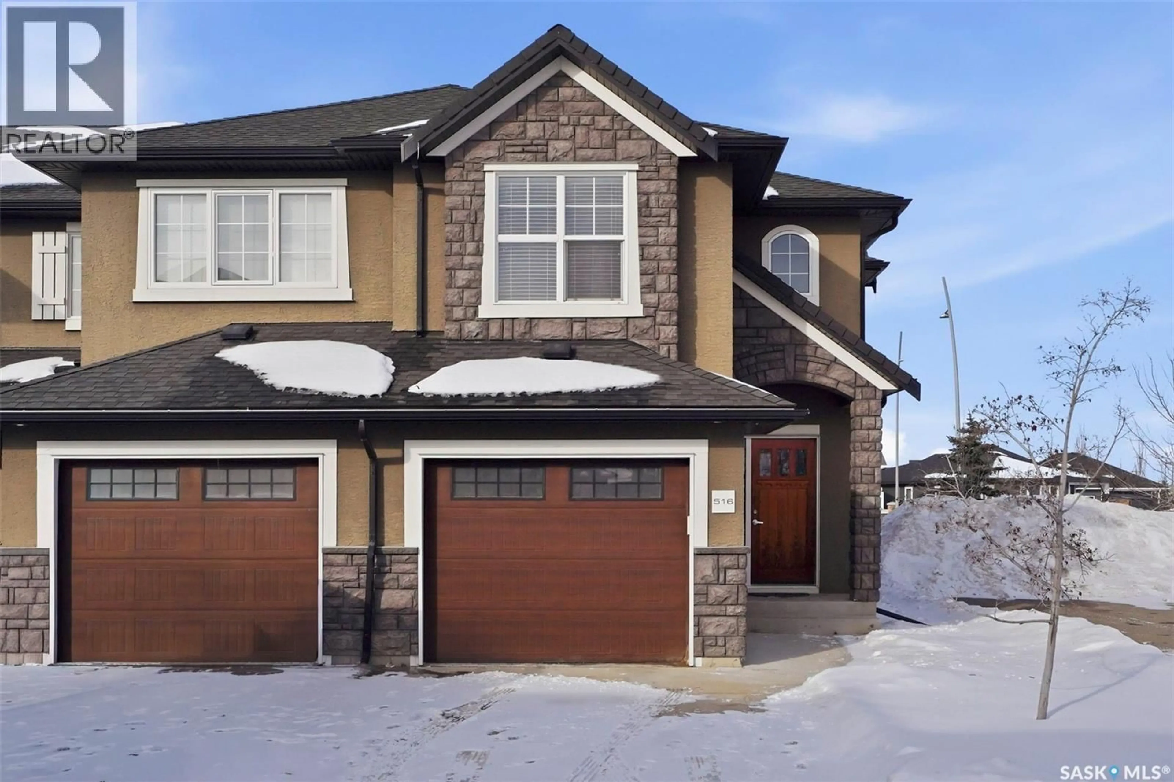 Home with brick exterior material, street for 2012 - 516 POHORECKY CRESCENT, Saskatoon Saskatchewan S7W0V4