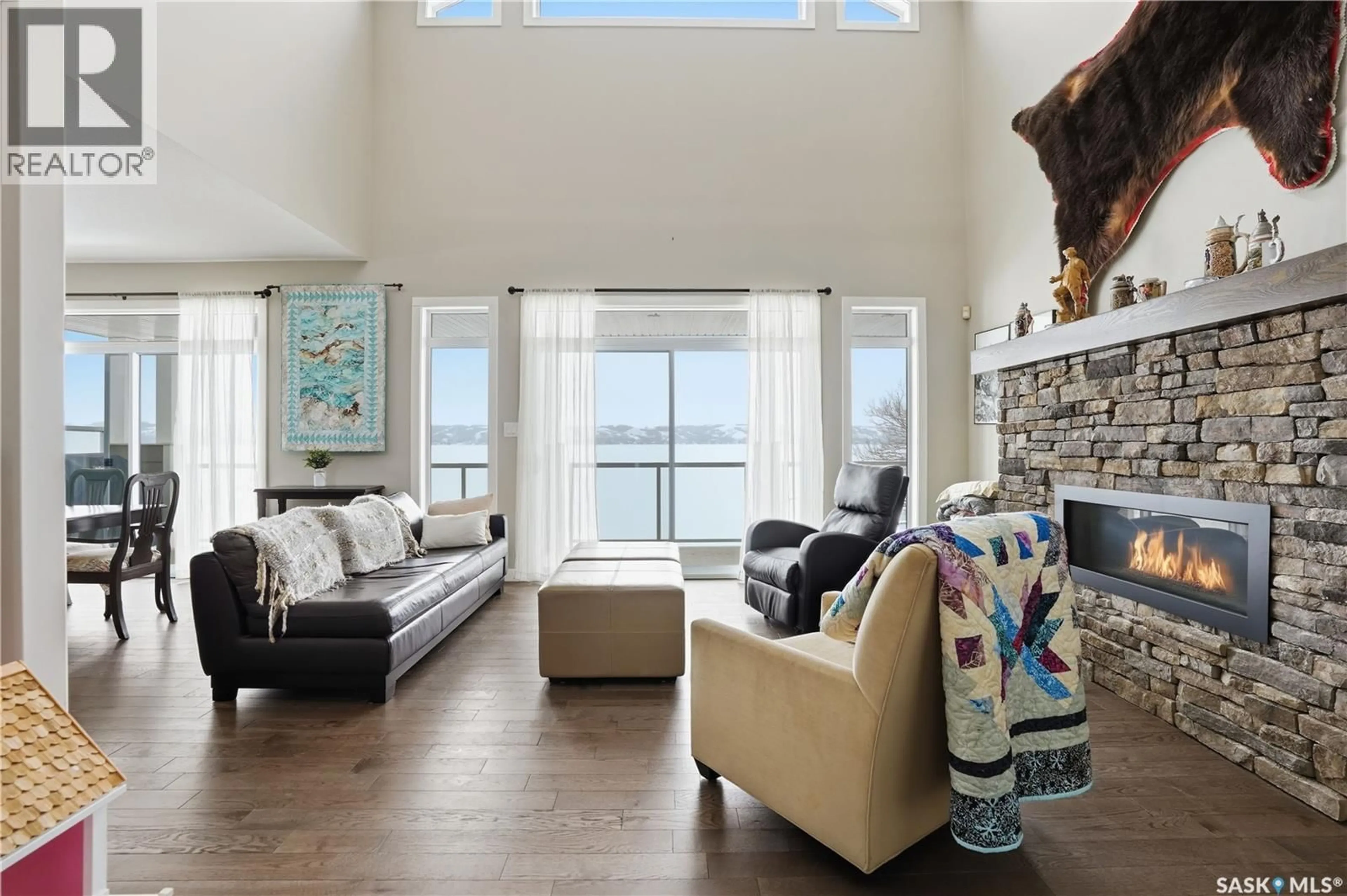 Living room with furniture, unknown for 218 KATEPWA DRIVE, Katepwa Beach Saskatchewan S0G2Y0