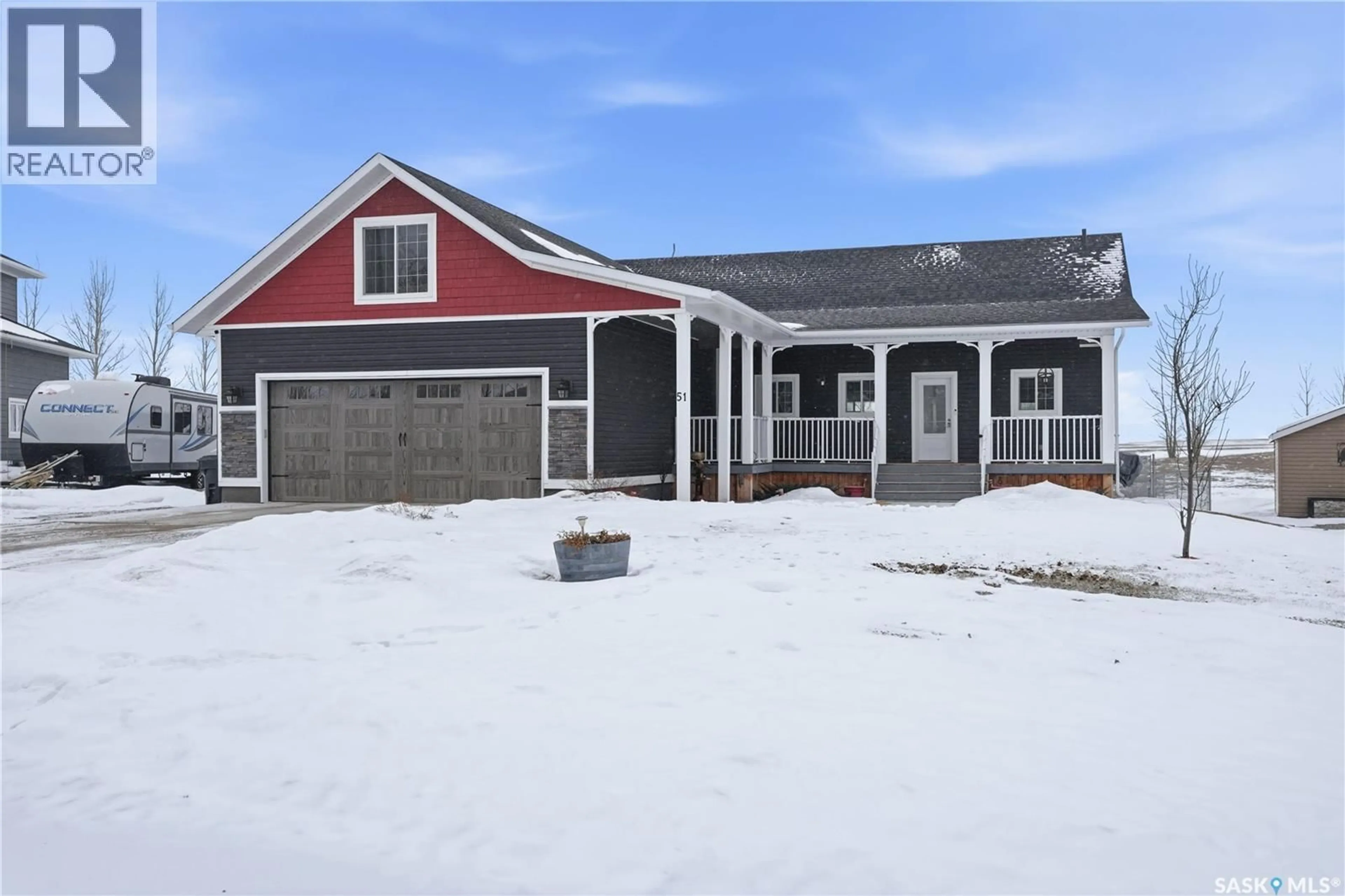 Home with vinyl exterior material, street for 51 DEERCREST RUN, Lumsden Rm No. 189 Saskatchewan S2V1B7