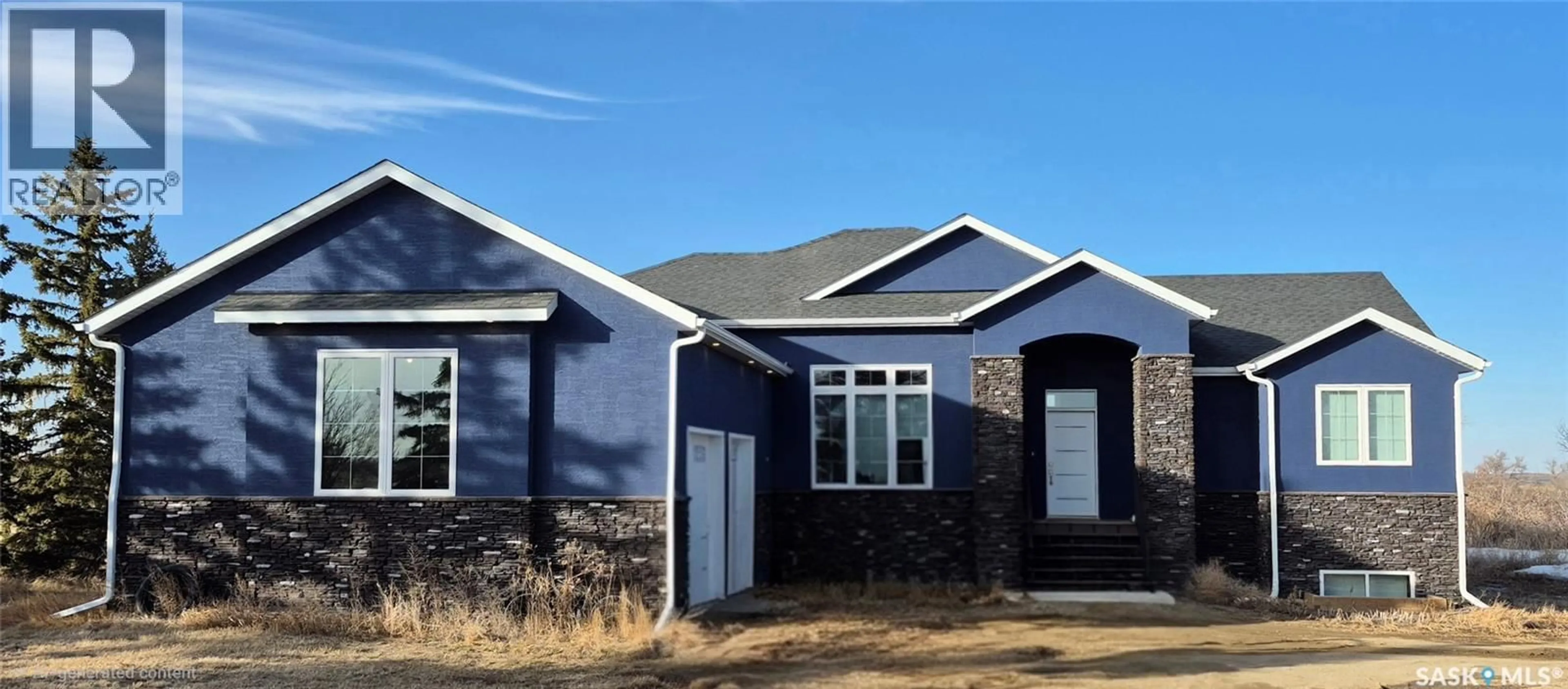 Home with vinyl exterior material, building for SIMPSON ACREAGE, Coulee Rm No. 136 Saskatchewan S9H3X7