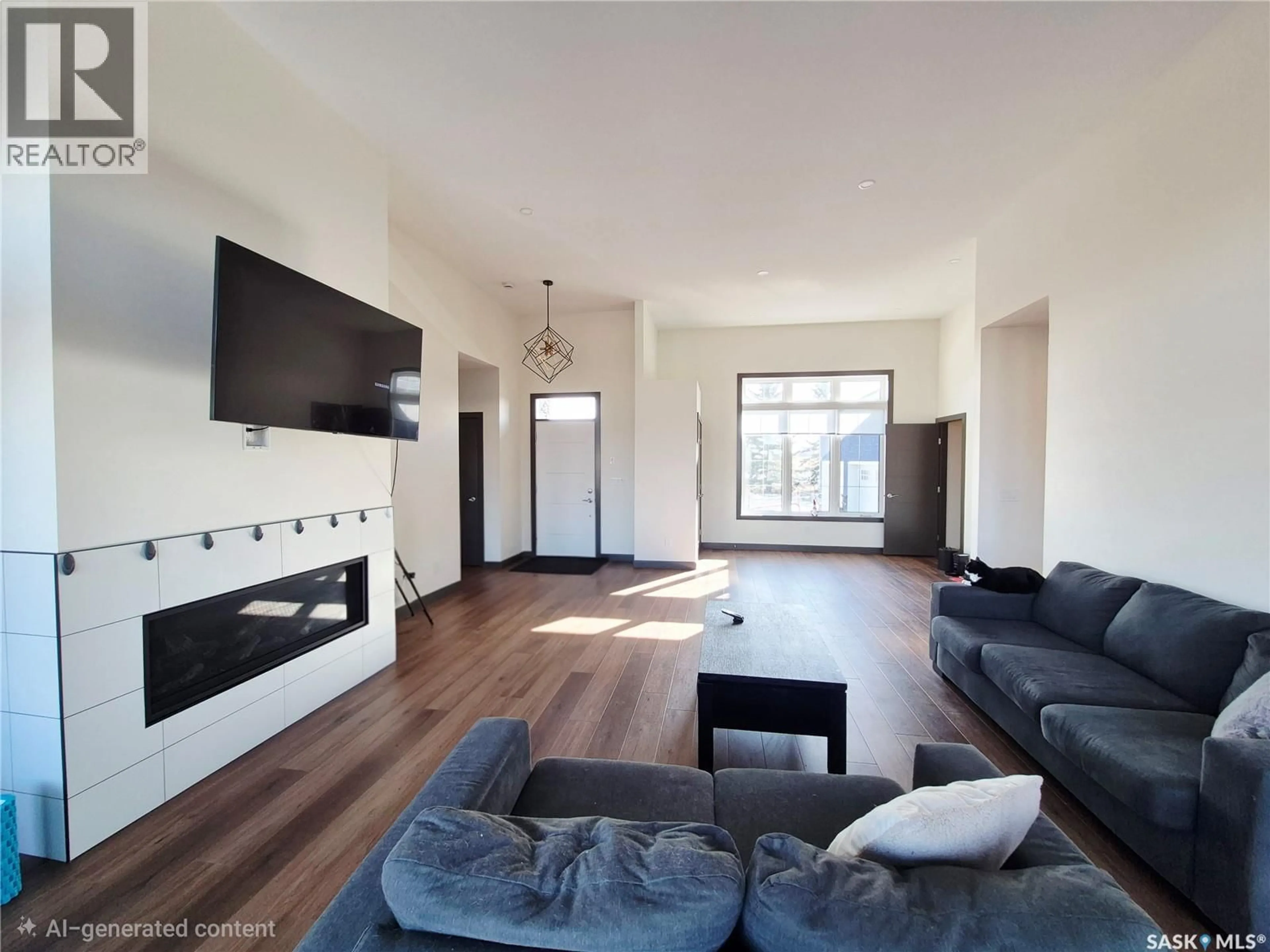 Living room with furniture, unknown for SIMPSON ACREAGE, Coulee Rm No. 136 Saskatchewan S9H3X7