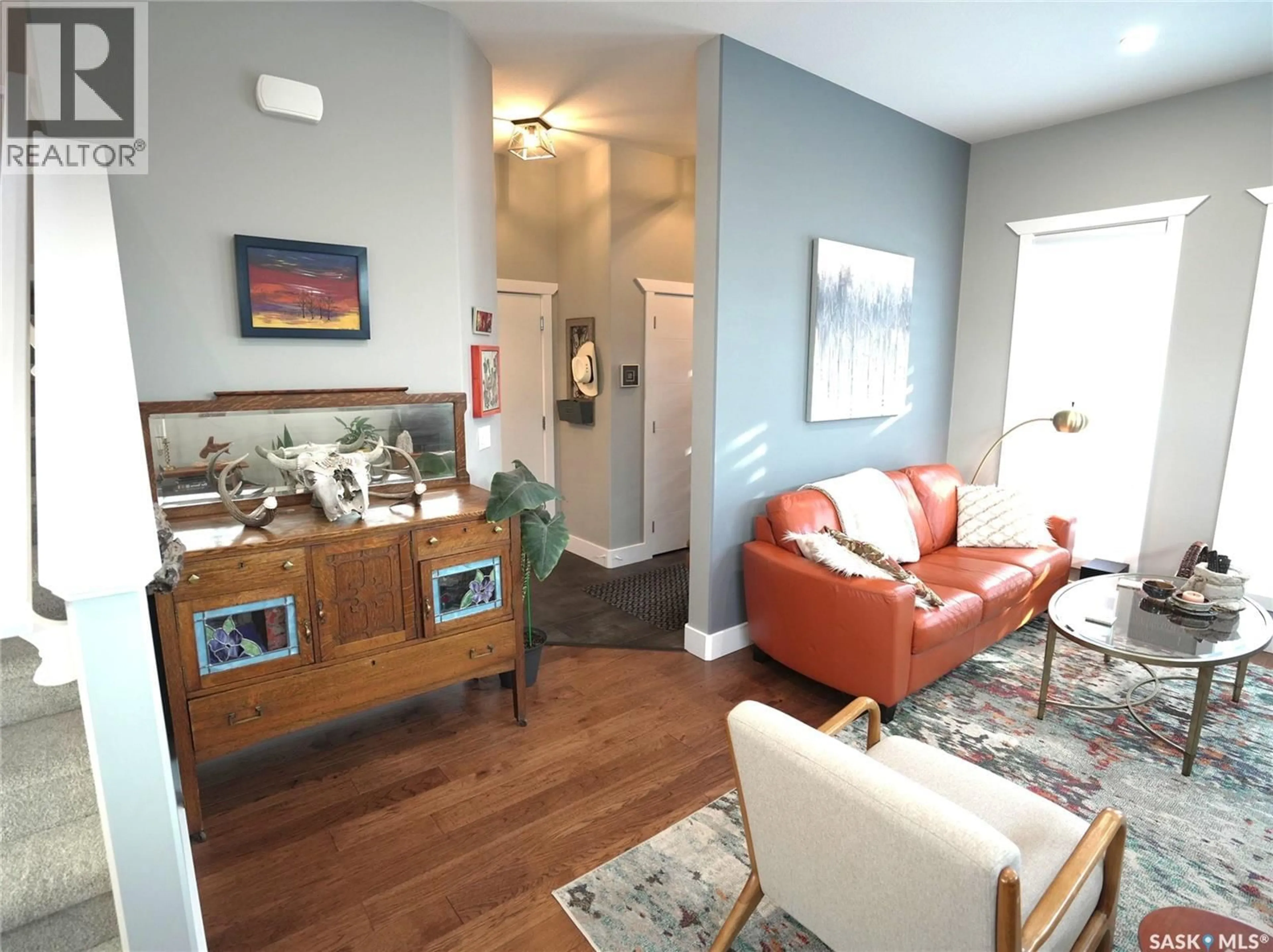 Living room with furniture, unknown for 112 NORMAN AVENUE, Aberdeen Saskatchewan S0K0A0