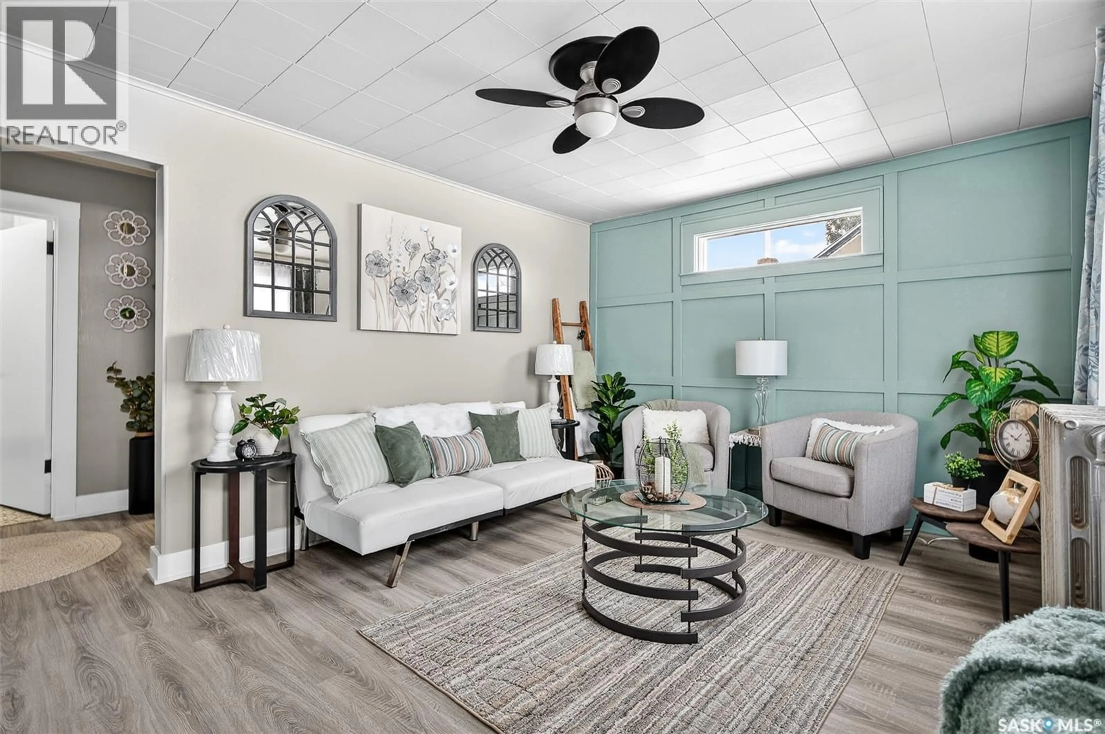 Living room with furniture, unknown for 75 ELSOM STREET, Moose Jaw Saskatchewan S6H4T9