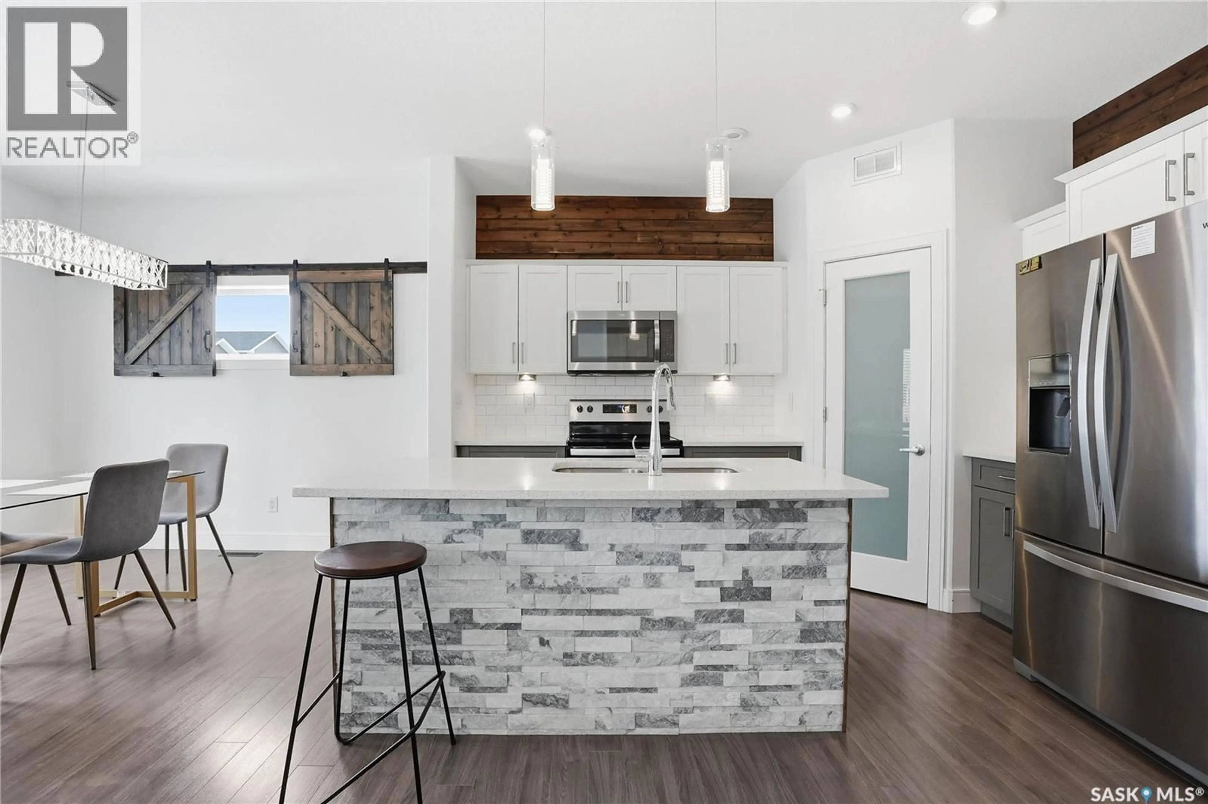 Open concept kitchen, unknown for 166 BEAUDRY CRESCENT, Martensville Saskatchewan S0K2T1