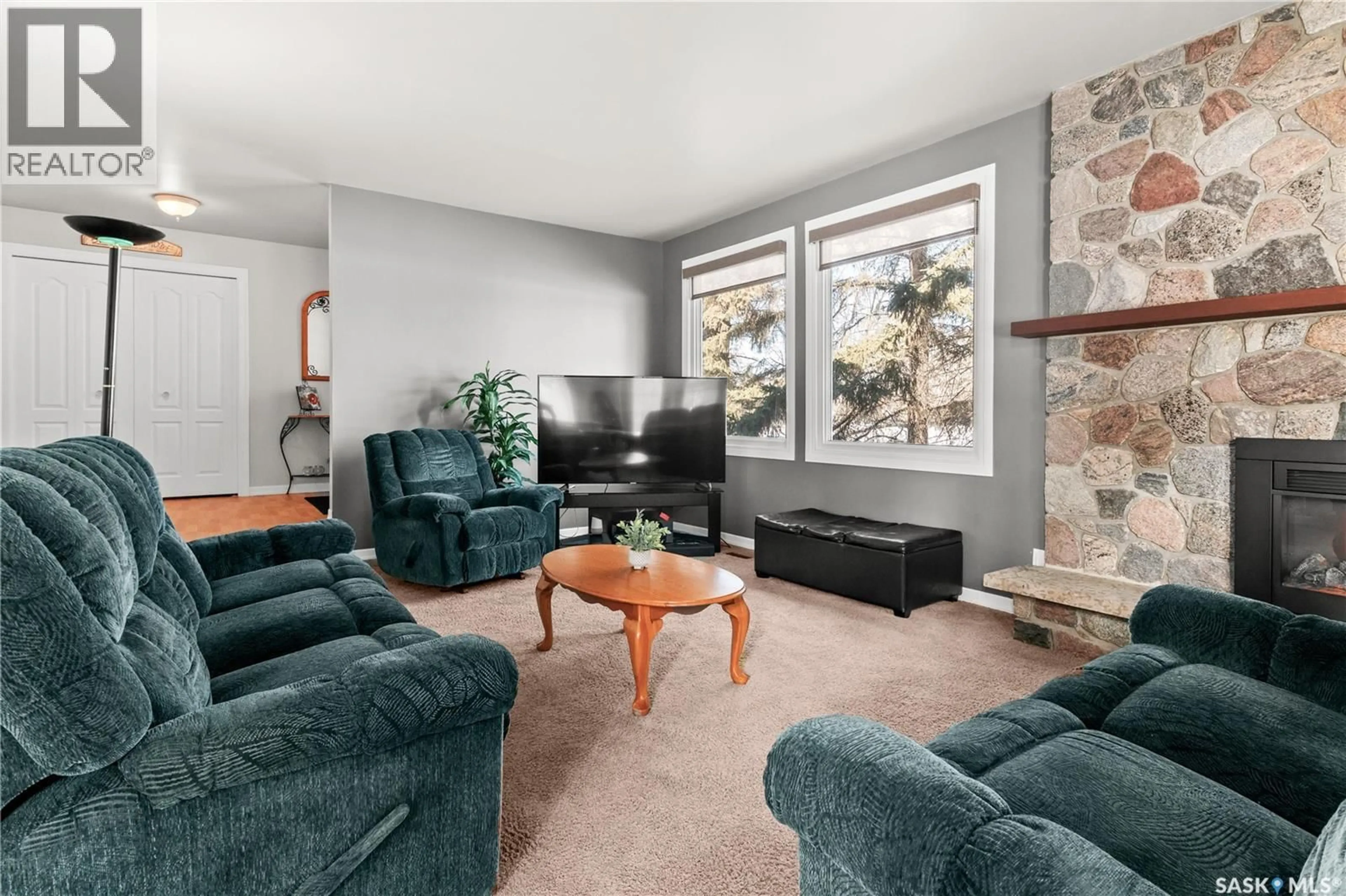 Living room with furniture, unknown for 706 2ND AVENUE, Borden Saskatchewan S0K0N0