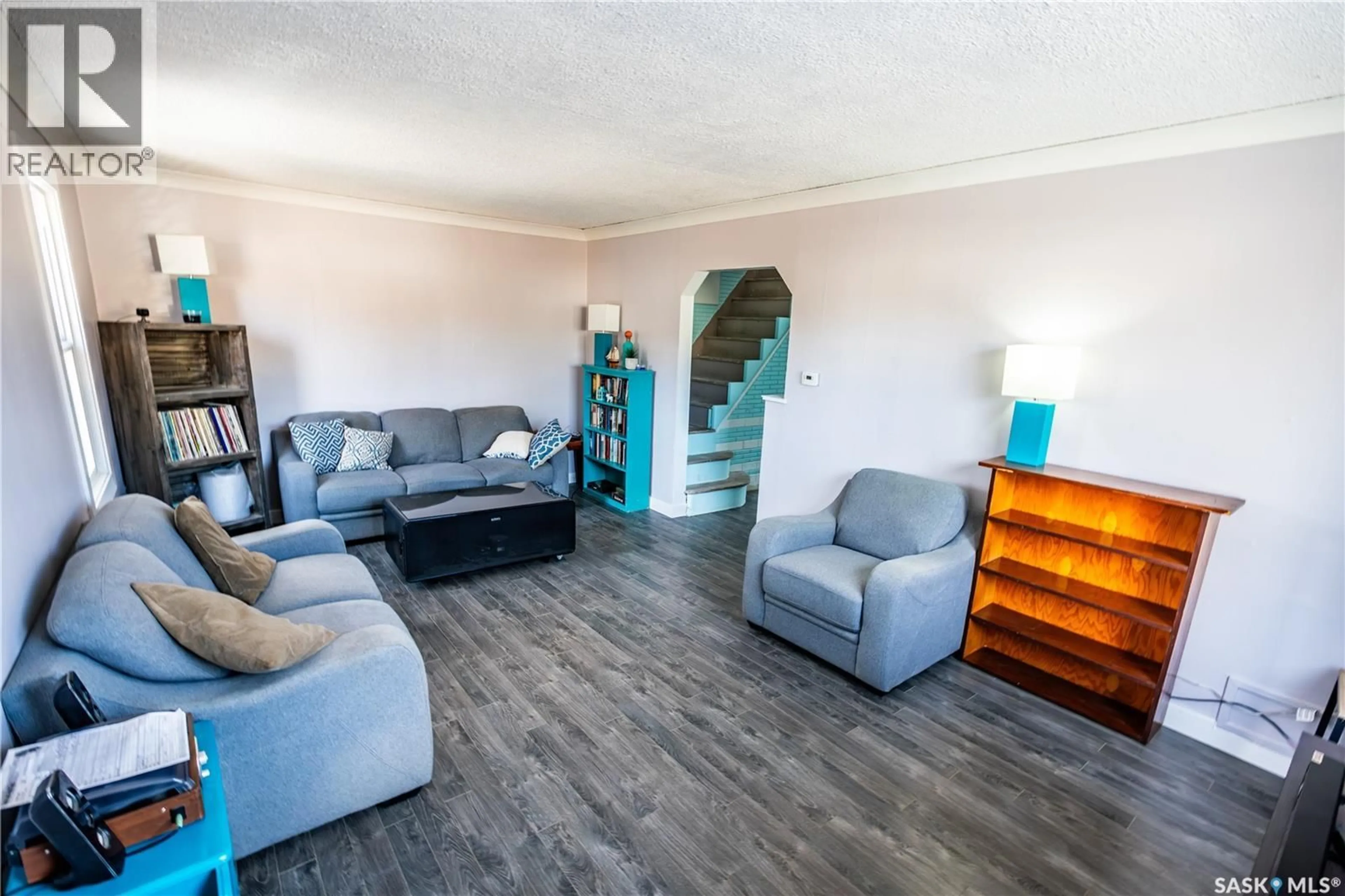 Living room with furniture, unknown for 1021 CARIBOU STREET W, Moose Jaw Saskatchewan S6H2L6