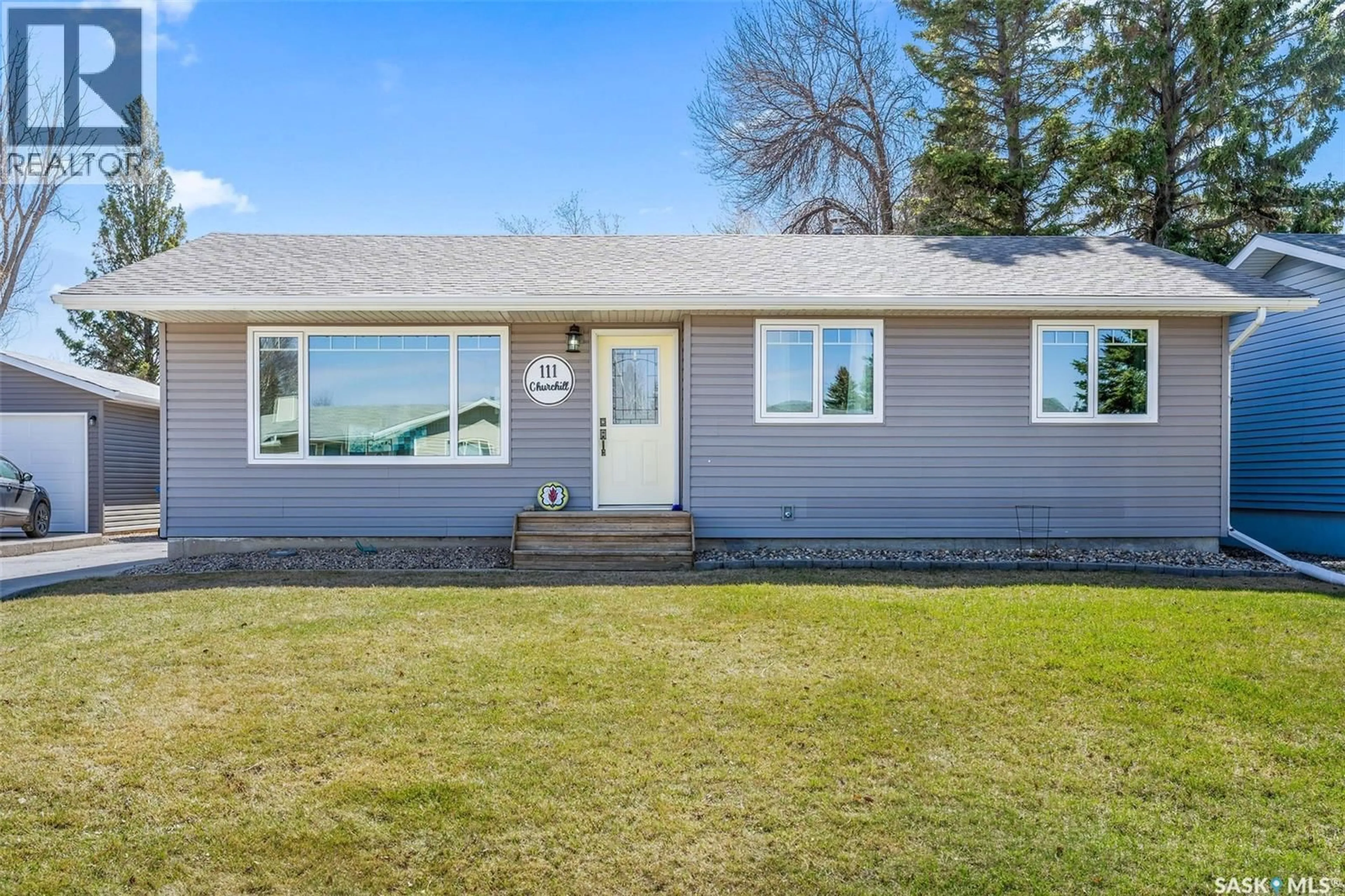 Home with vinyl exterior material, unknown for 111 CHURCHILL DRIVE, Melfort Saskatchewan S0E1A0