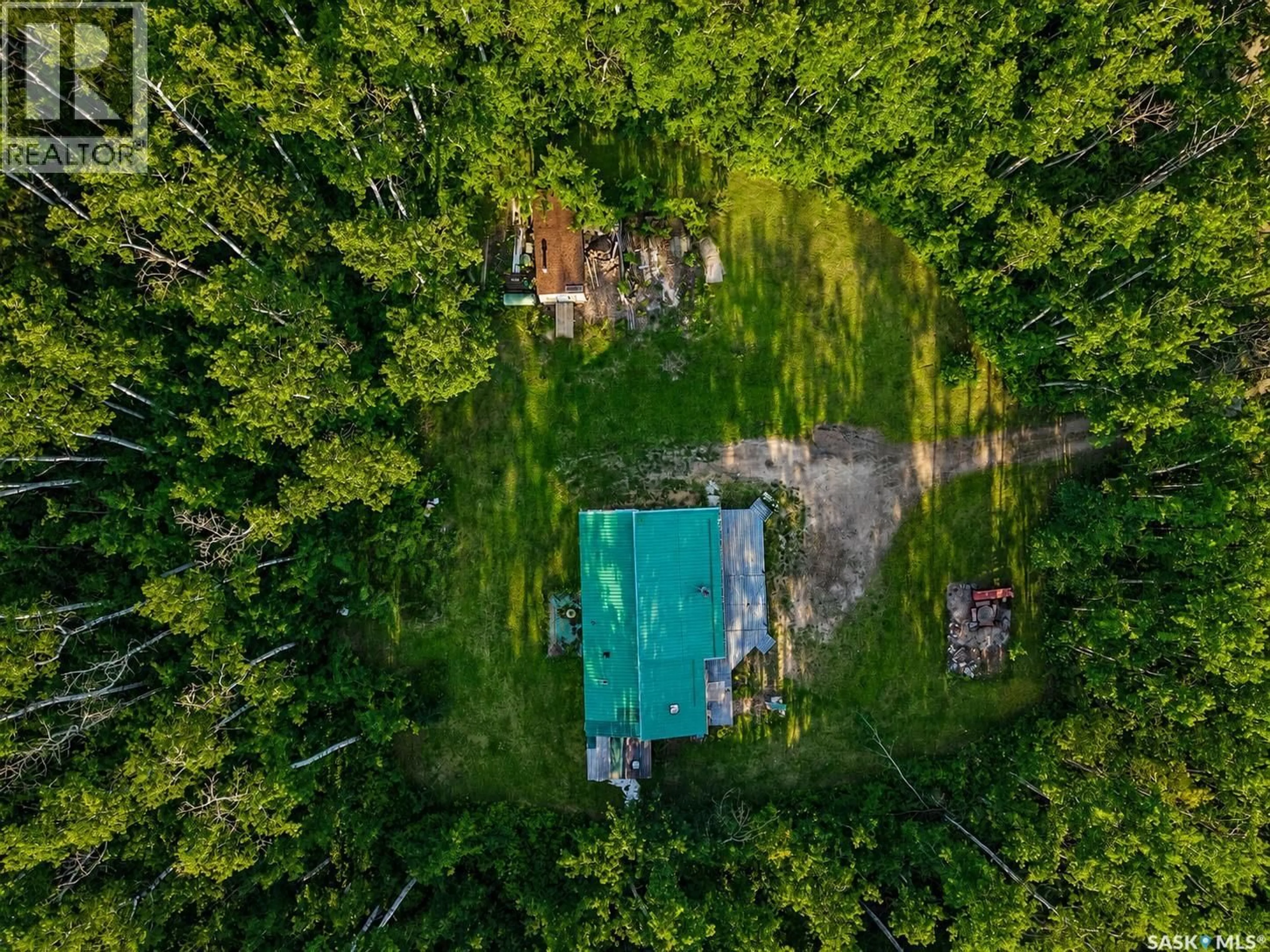 A pic from outside/outdoor area/front of a property/back of a property/a pic from drone, forest/trees view for 207 BROWN STREET, Paddockwood Rm No. 520 Saskatchewan S0J0N0