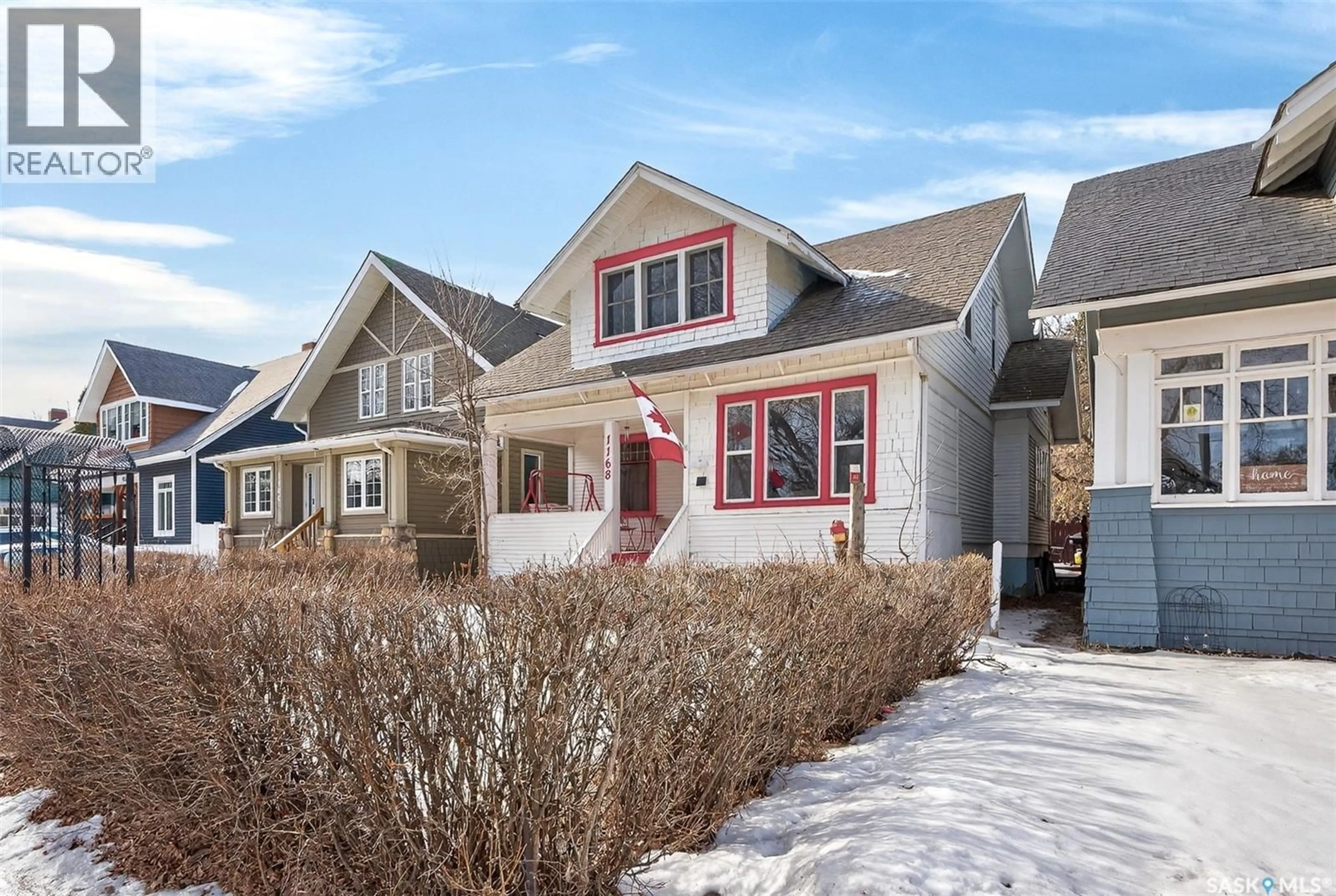 Home with vinyl exterior material, street for 1168 GRAFTON AVENUE, Moose Jaw Saskatchewan S6H3S5