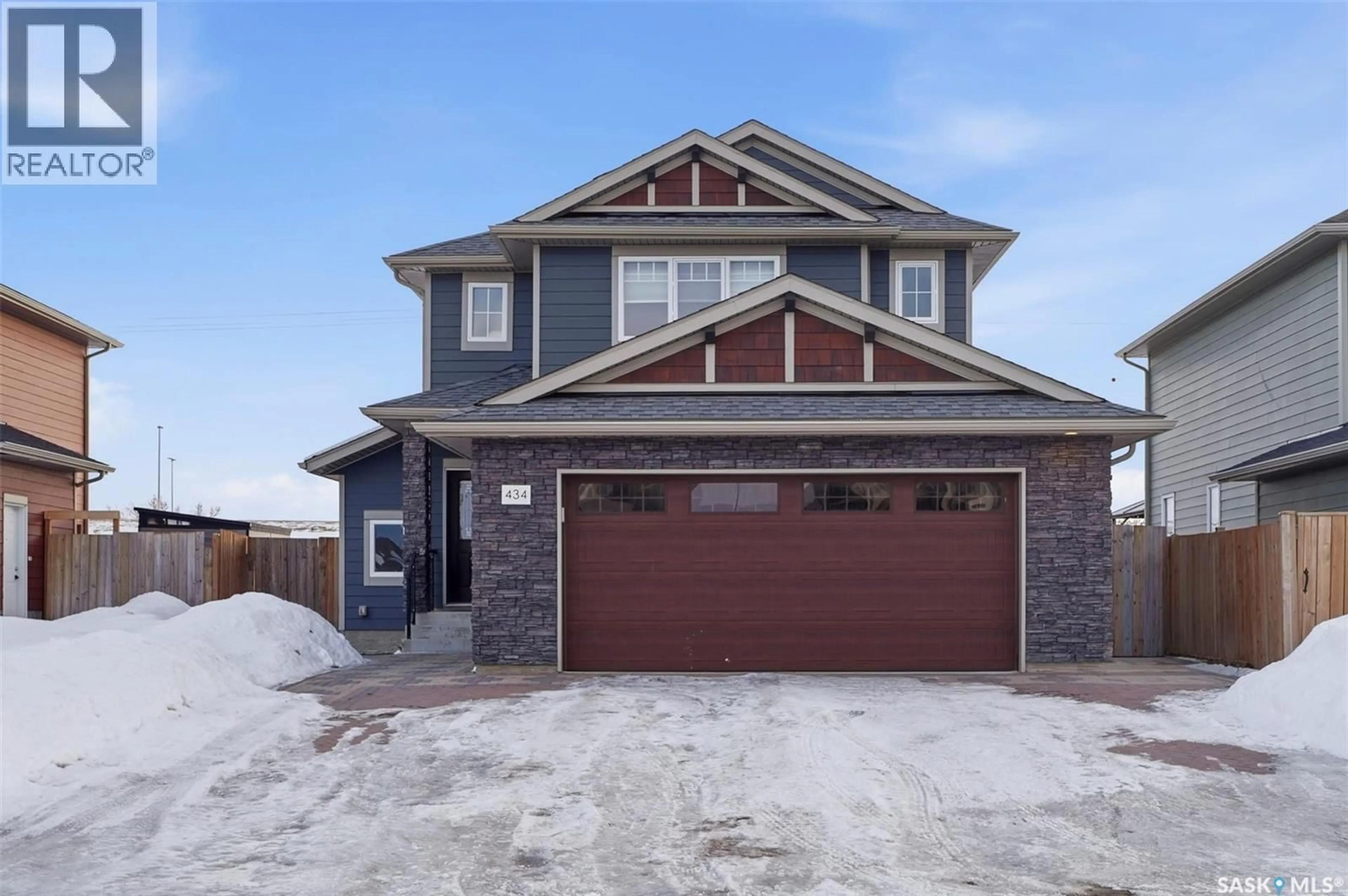 Home with brick exterior material, street for 434 PICHLER CRESCENT, Saskatoon Saskatchewan S7V0H2