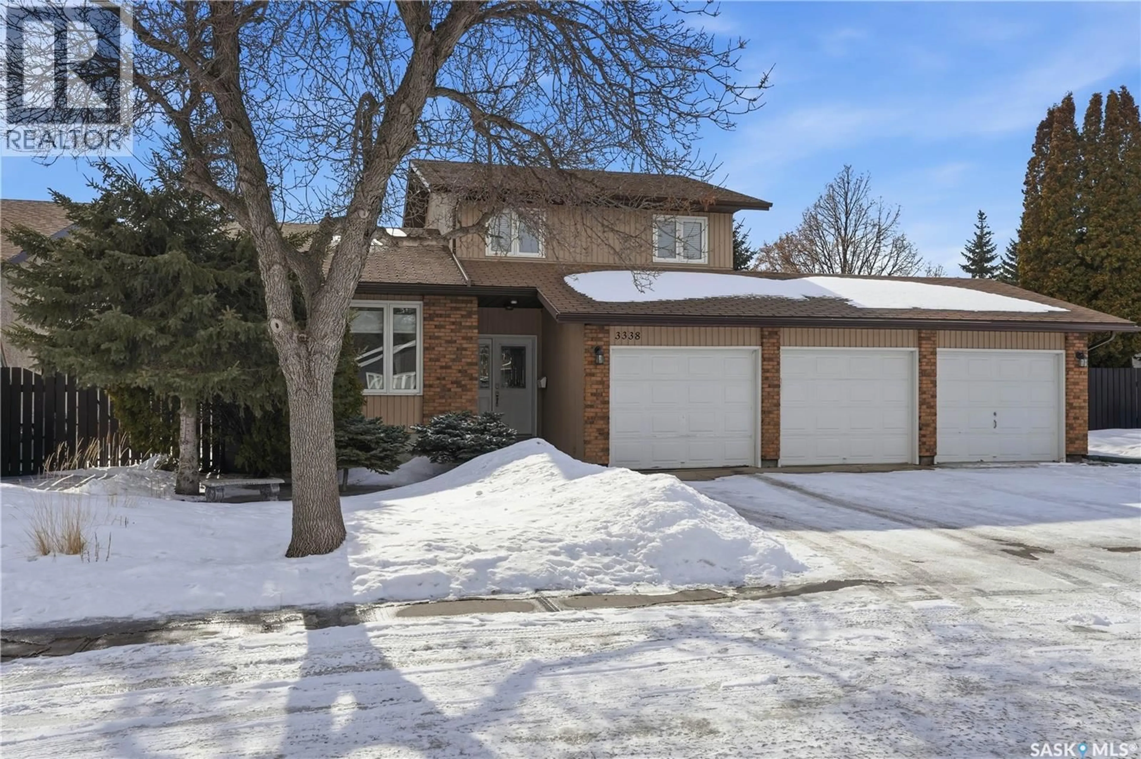 Home with brick exterior material, street for 3338 WESTMINSTER ROAD, Regina Saskatchewan S4V0S4