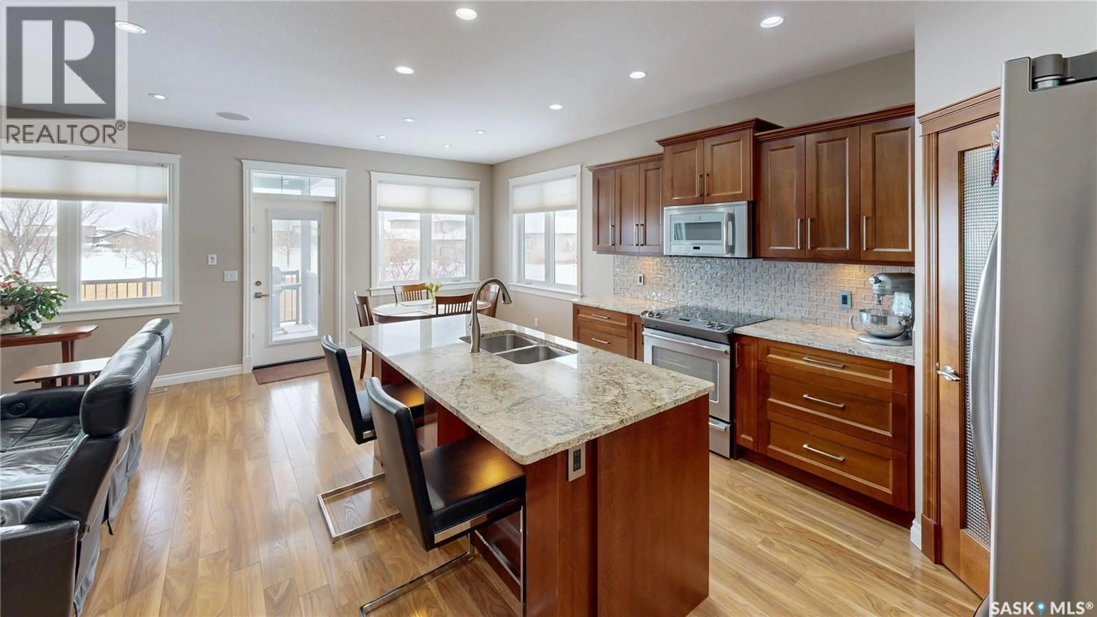 Open concept kitchen, unknown for 4342 SKINNER PLACE, Regina Saskatchewan S4W0A5