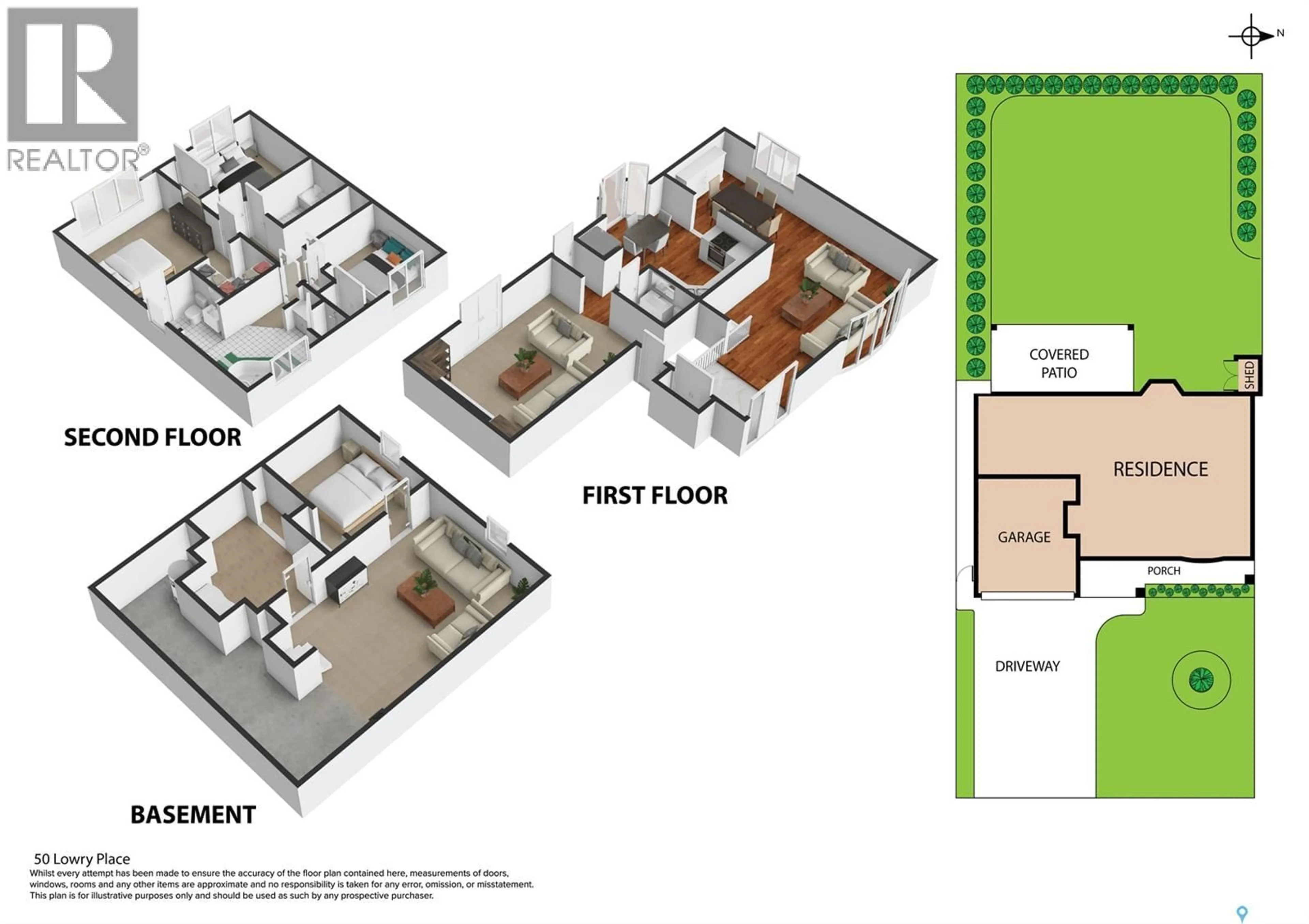 Floor plan for 50 LOWRY PLACE, Regina Saskatchewan S4S6C7