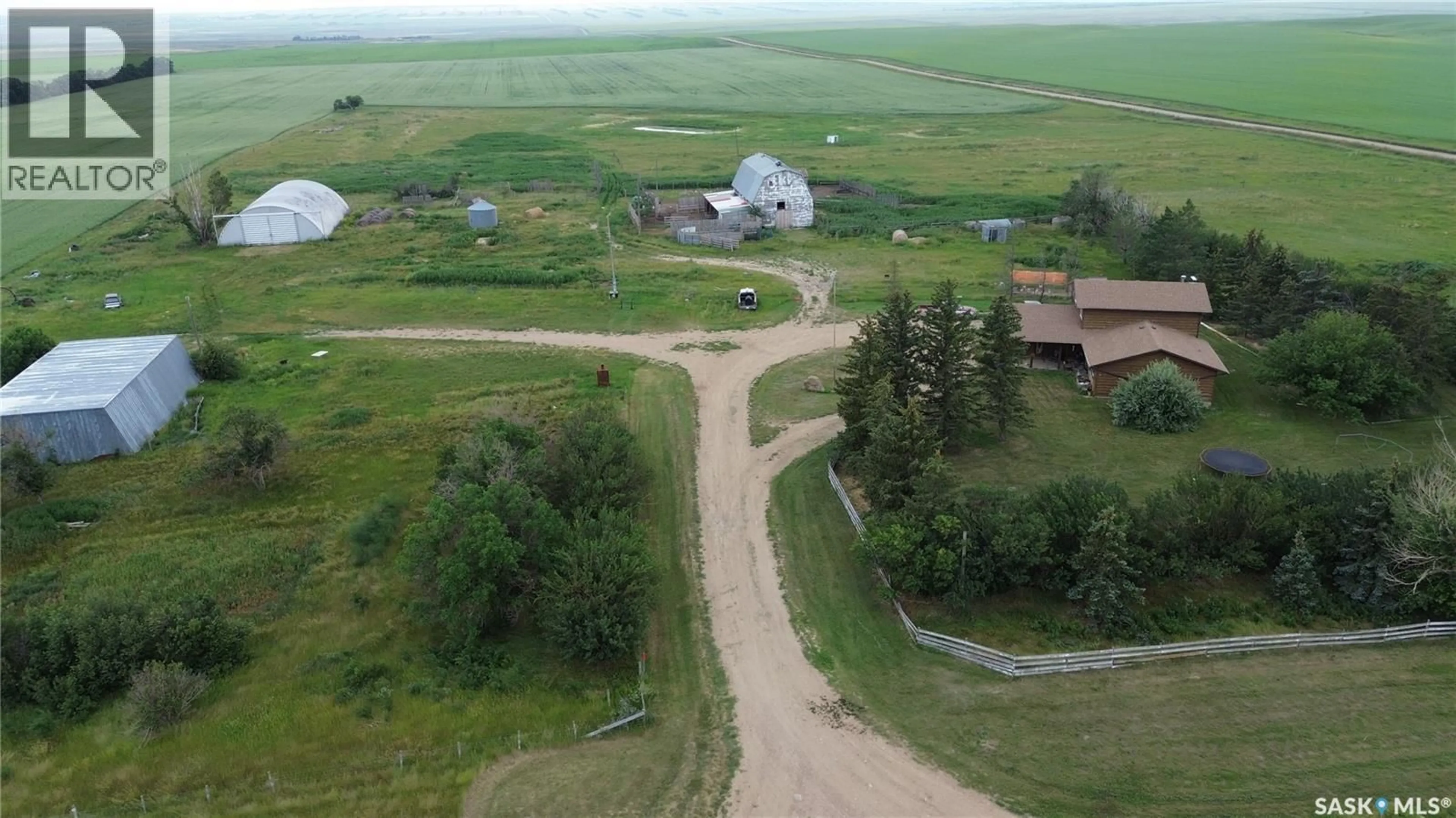 A pic from outside/outdoor area/front of a property/back of a property/a pic from drone, mountain view for B&C JONES ACREAGE, Auvergne Rm No. 76 Saskatchewan S0N1Z0