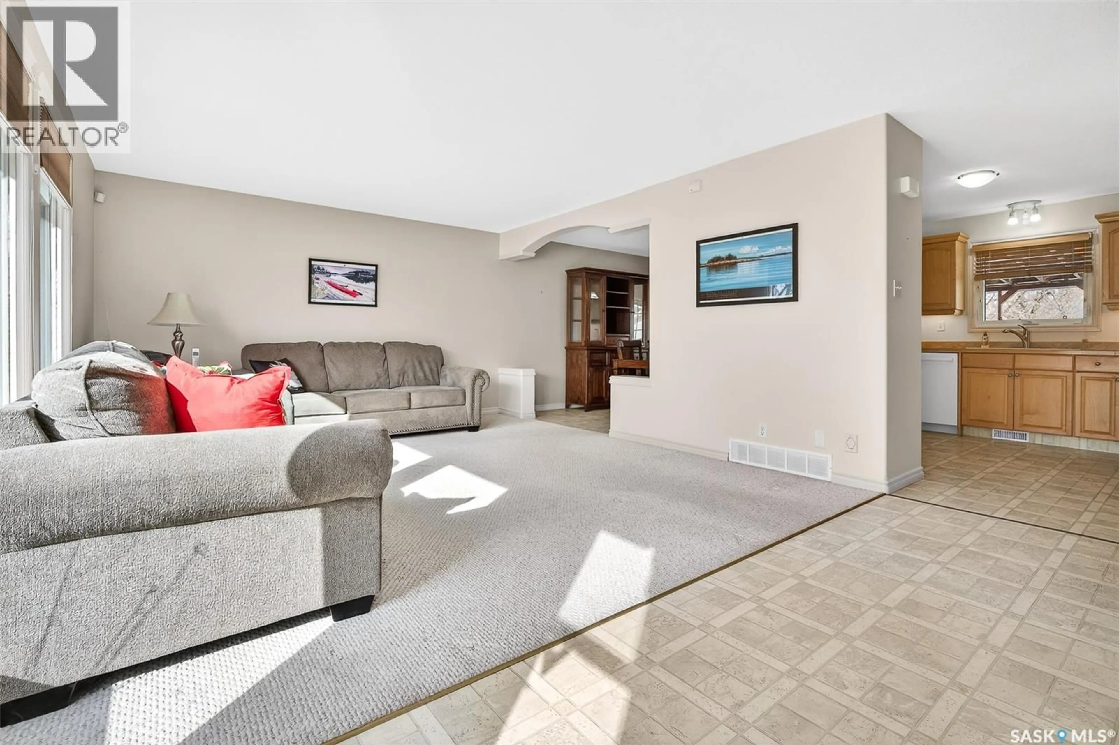 Living room with furniture, unknown for 1043 CORMAN CRESCENT, Moose Jaw Saskatchewan S6H6V5