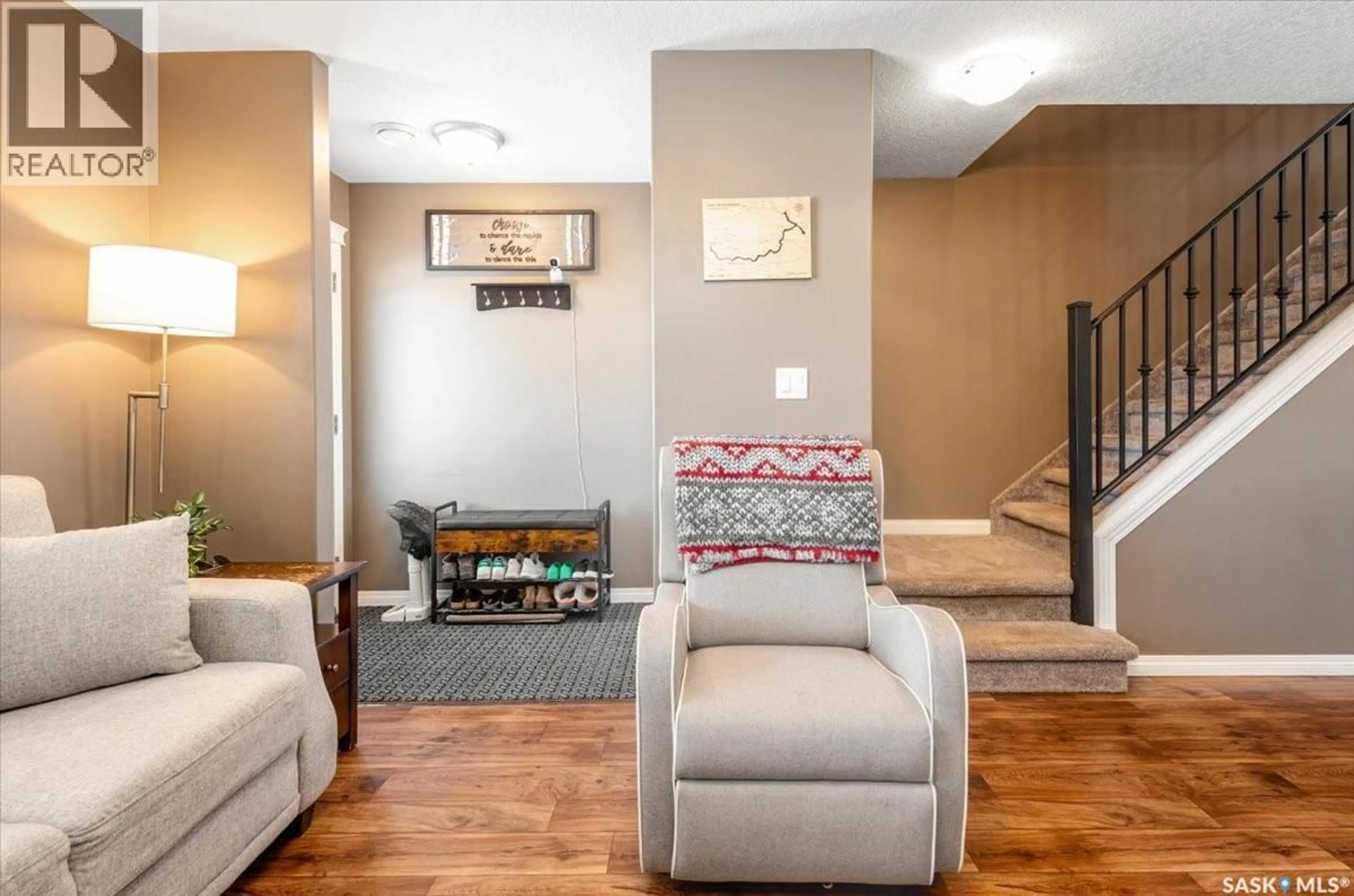 Living room with furniture, unknown for 3806 - 715 DEWDNEY AVENUE, Regina Saskatchewan S4Z0A6