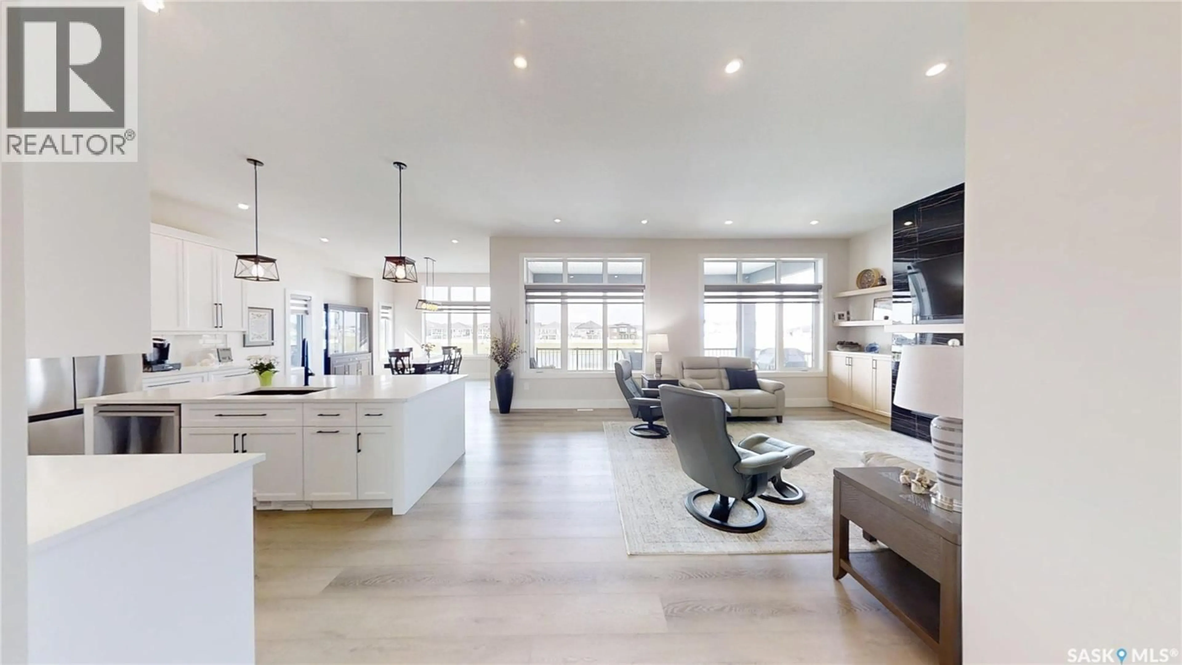 Open concept kitchen, ceramic/tile floor for 407 PALMER CRESCENT, Warman Saskatchewan S0K4S0