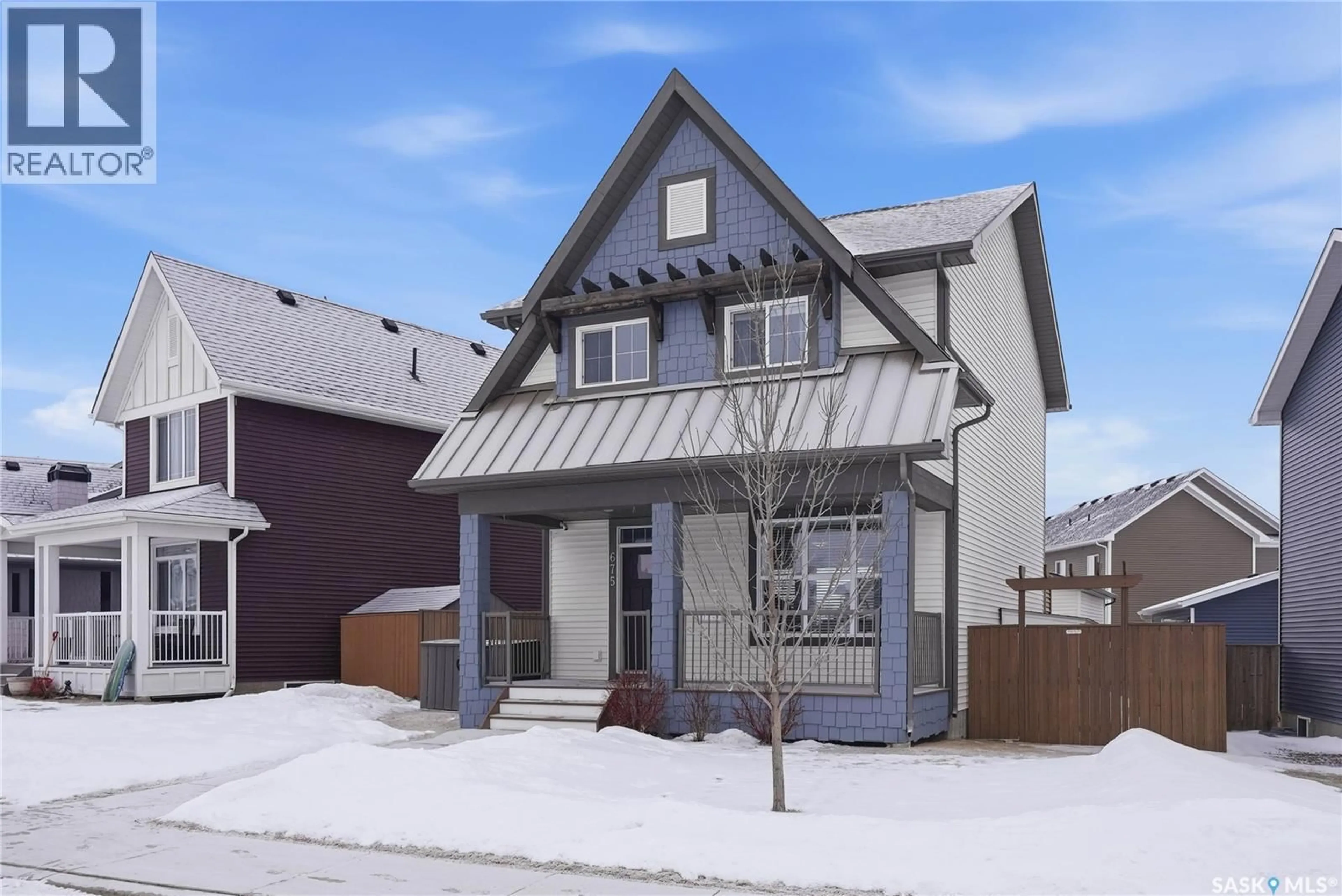 Home with brick exterior material, street for 675 SECORD BEND, Saskatoon Saskatchewan S7V0M3