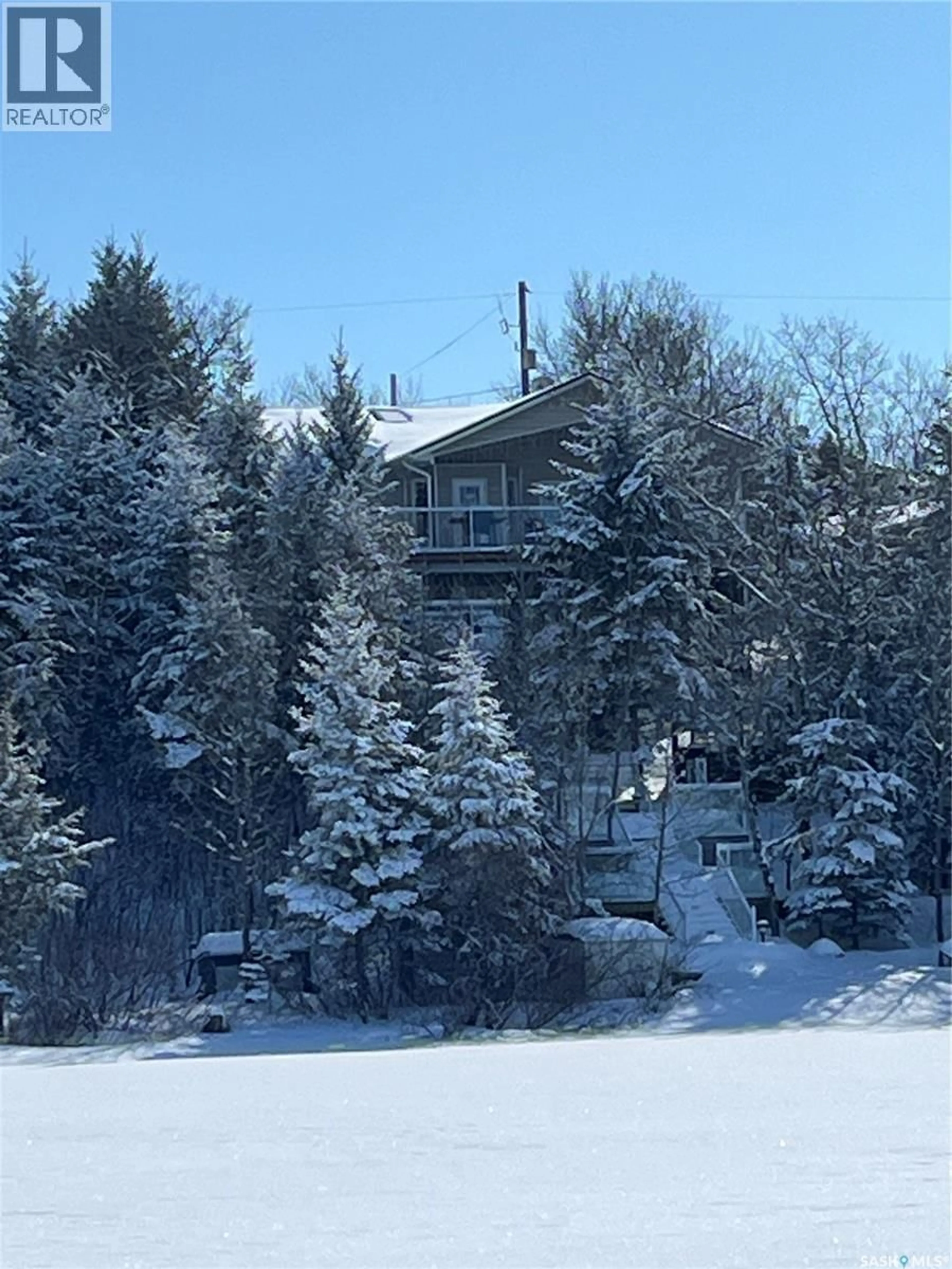 A pic from outside/outdoor area/front of a property/back of a property/a pic from drone, unknown for 3167 BERARD BEACH DRIVE, Wakaw Lake Saskatchewan S0K4P0