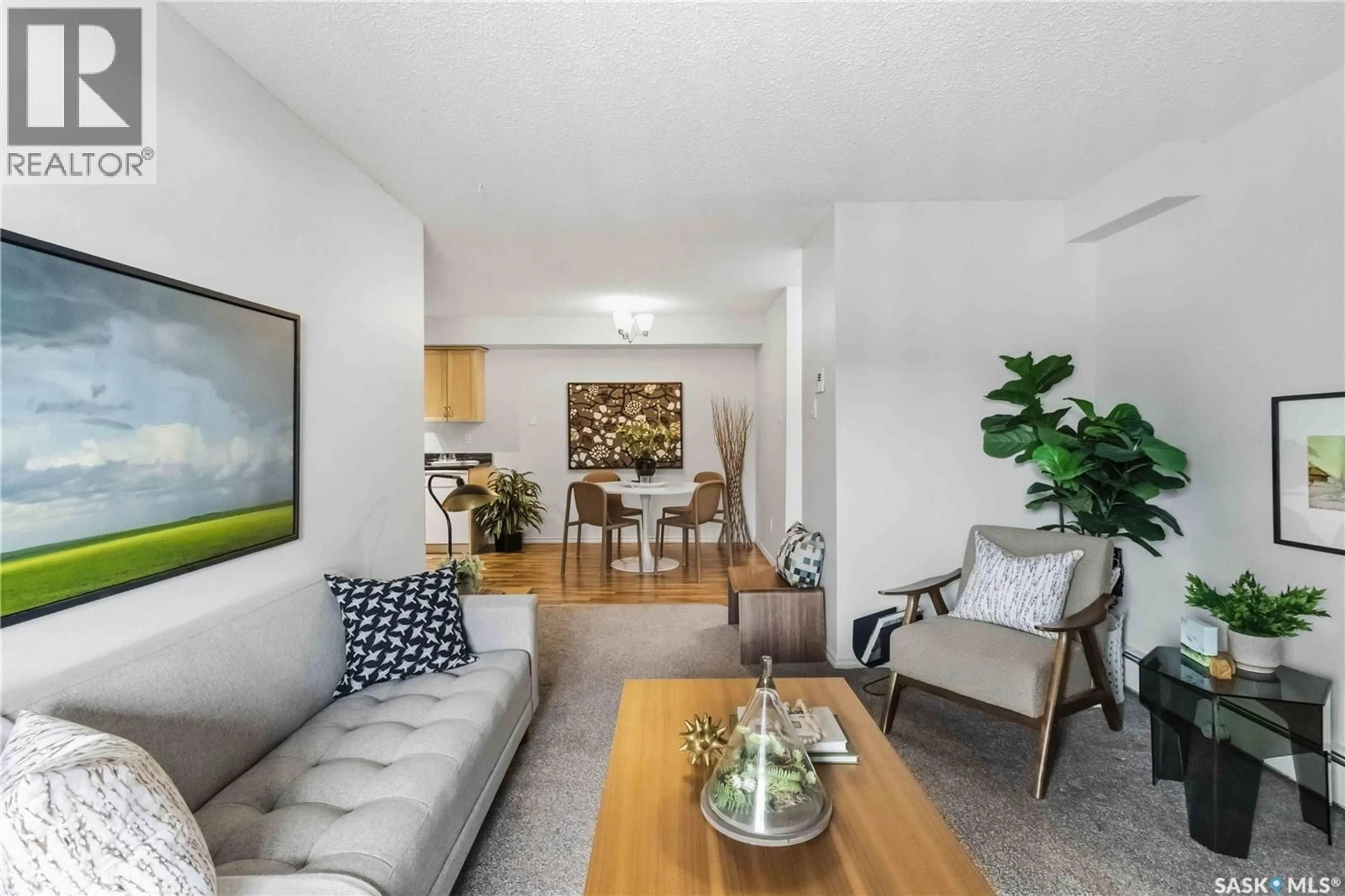 Living room with furniture, unknown for D2 - 1121 MCKERCHER DRIVE, Saskatoon Saskatchewan S7H5B8