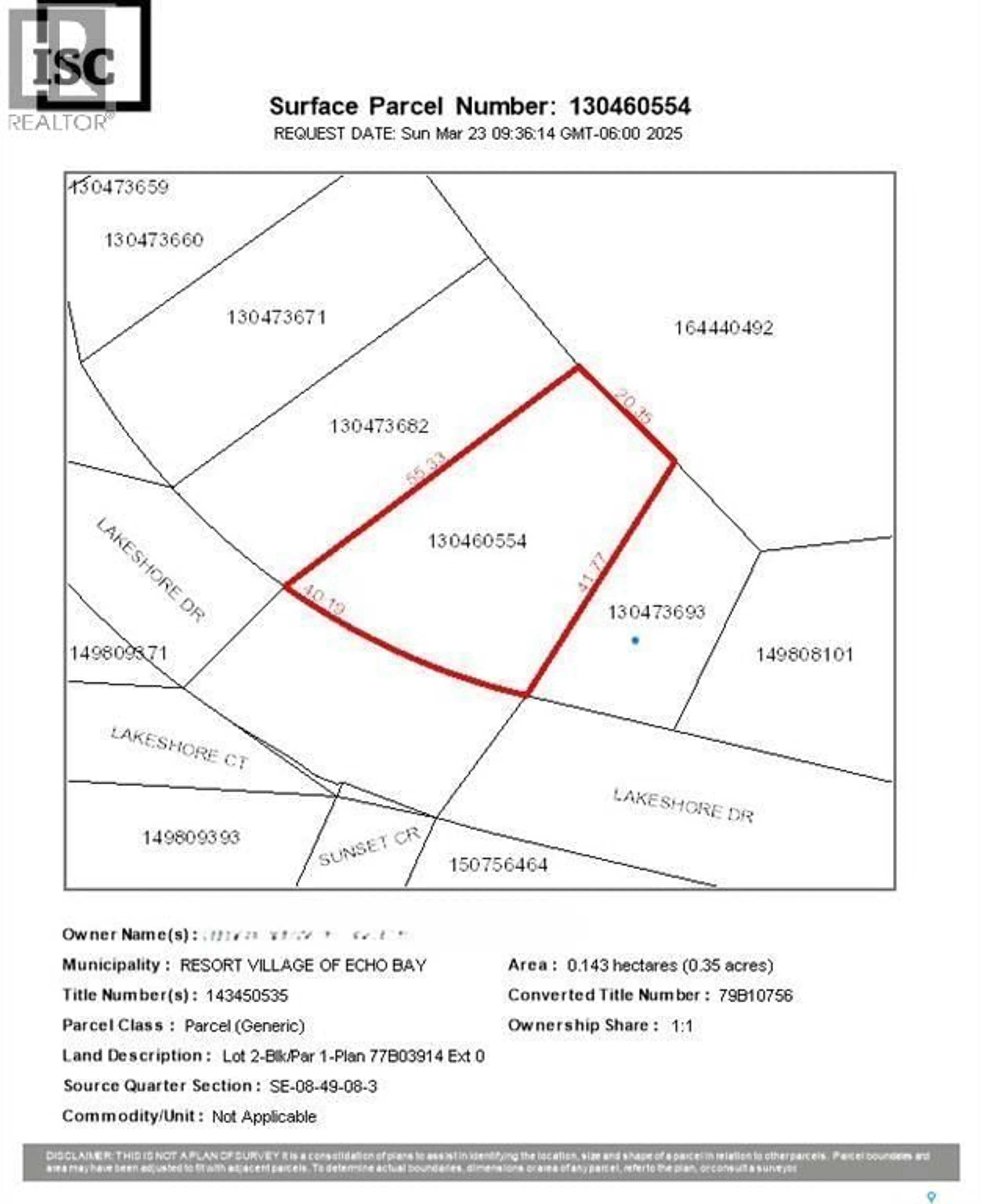 Floor plan for 102 LAKESHORE DRIVE, Echo Bay Saskatchewan S0J2G0
