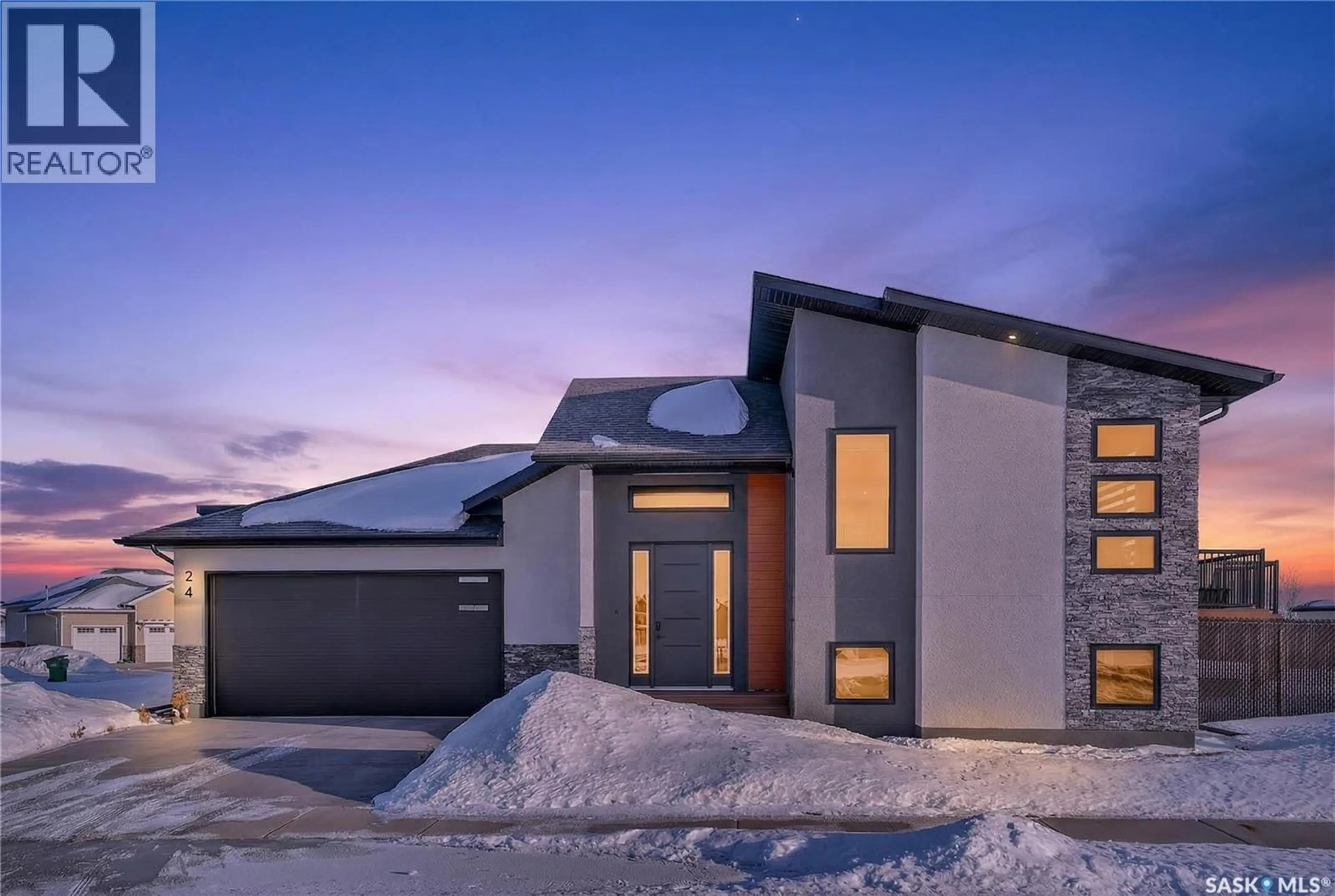 Home with brick exterior material, street for 24 WILSON BAY, Prince Albert Saskatchewan S6X0A6