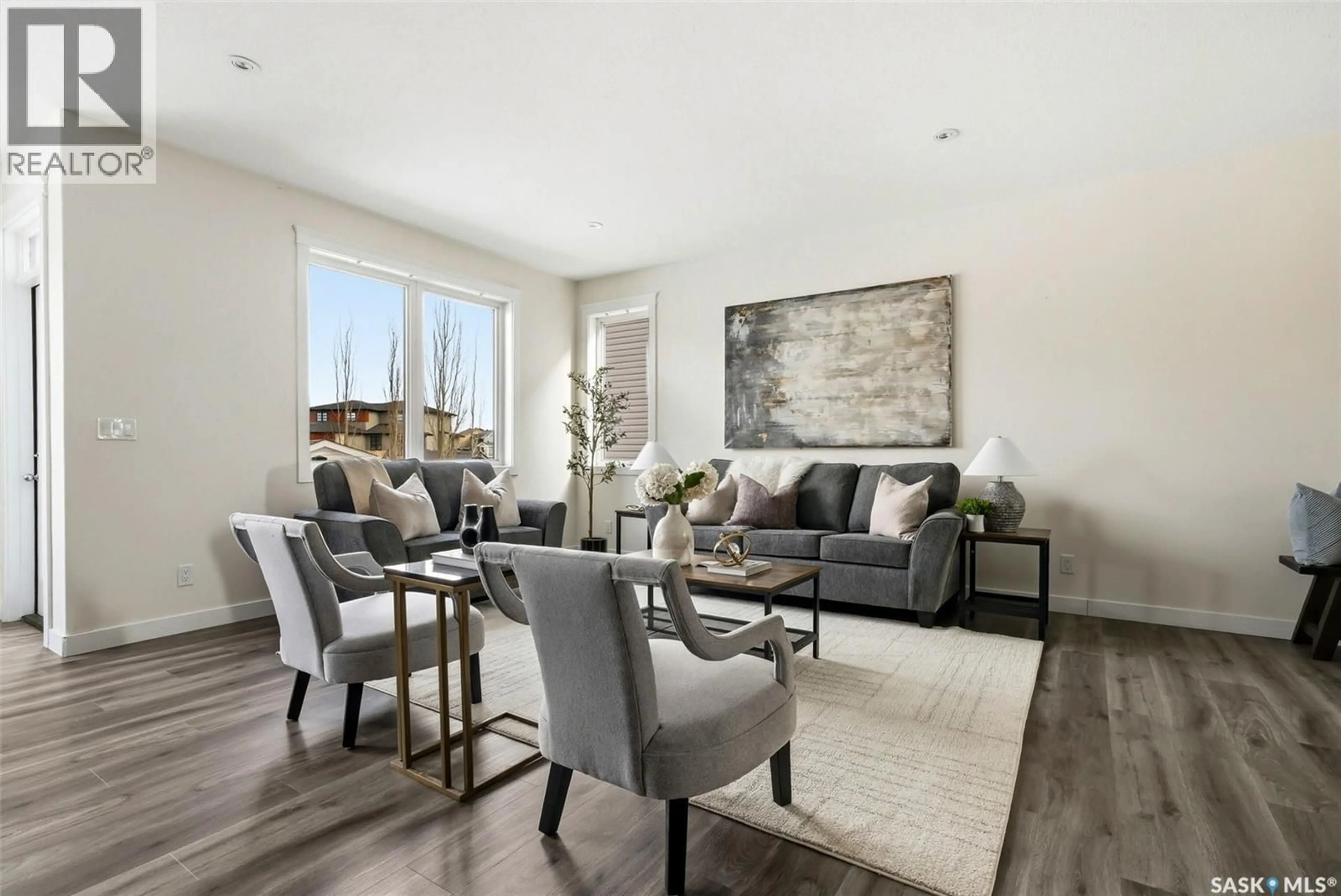 Living room with furniture, unknown for 4830 GREEN APPLE DRIVE, Regina Saskatchewan S4V3L2