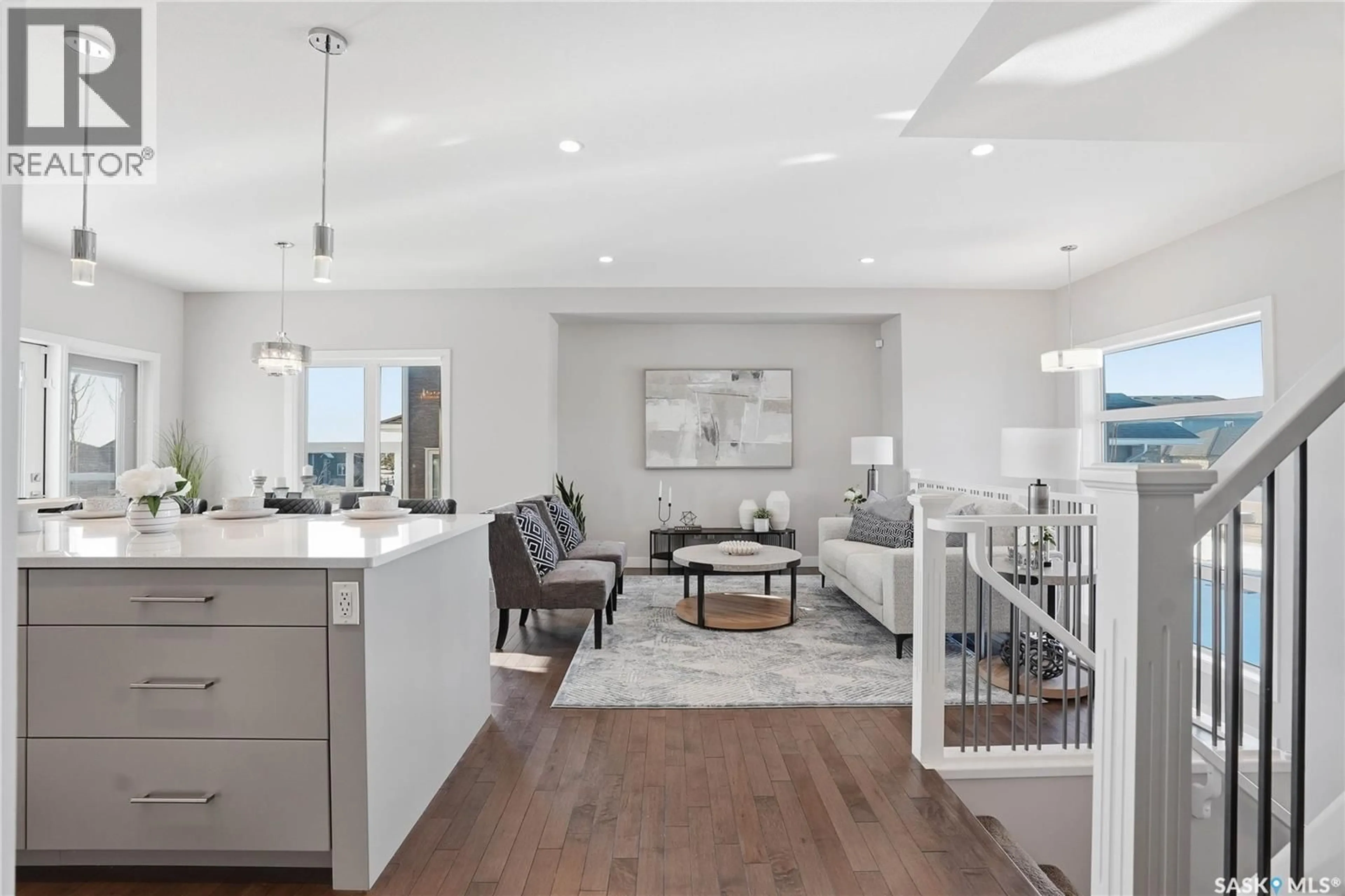 Open concept kitchen, unknown for 418 TEAL LANE, Saskatoon Saskatchewan S7T0R1