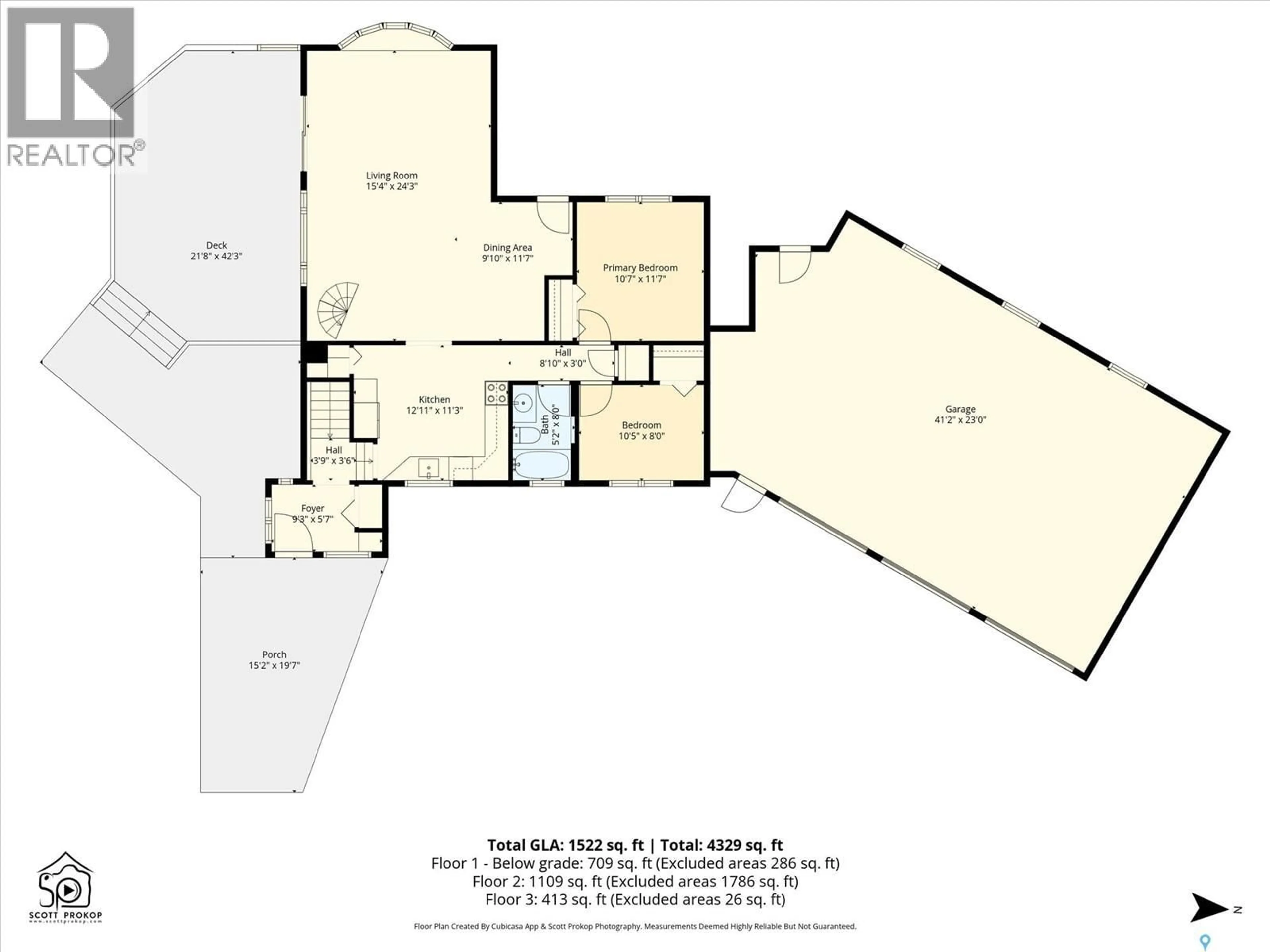 Floor plan for 203 SPUR WAY, Corman Park Rm No. 344 Saskatchewan S7K3J9