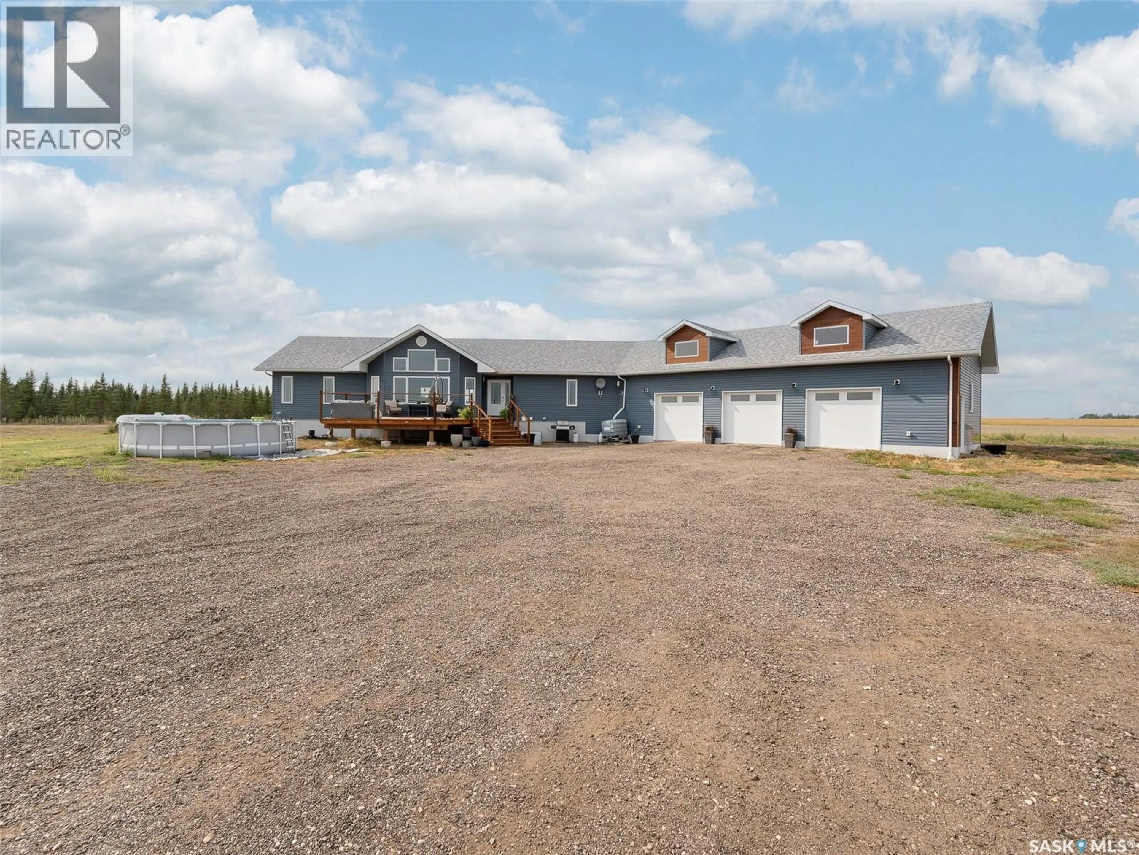 A pic from outside/outdoor area/front of a property/back of a property/a pic from drone, building for ADRIAN ACREAGE, Moose Jaw Rm No. 161 Saskatchewan S0H4C0