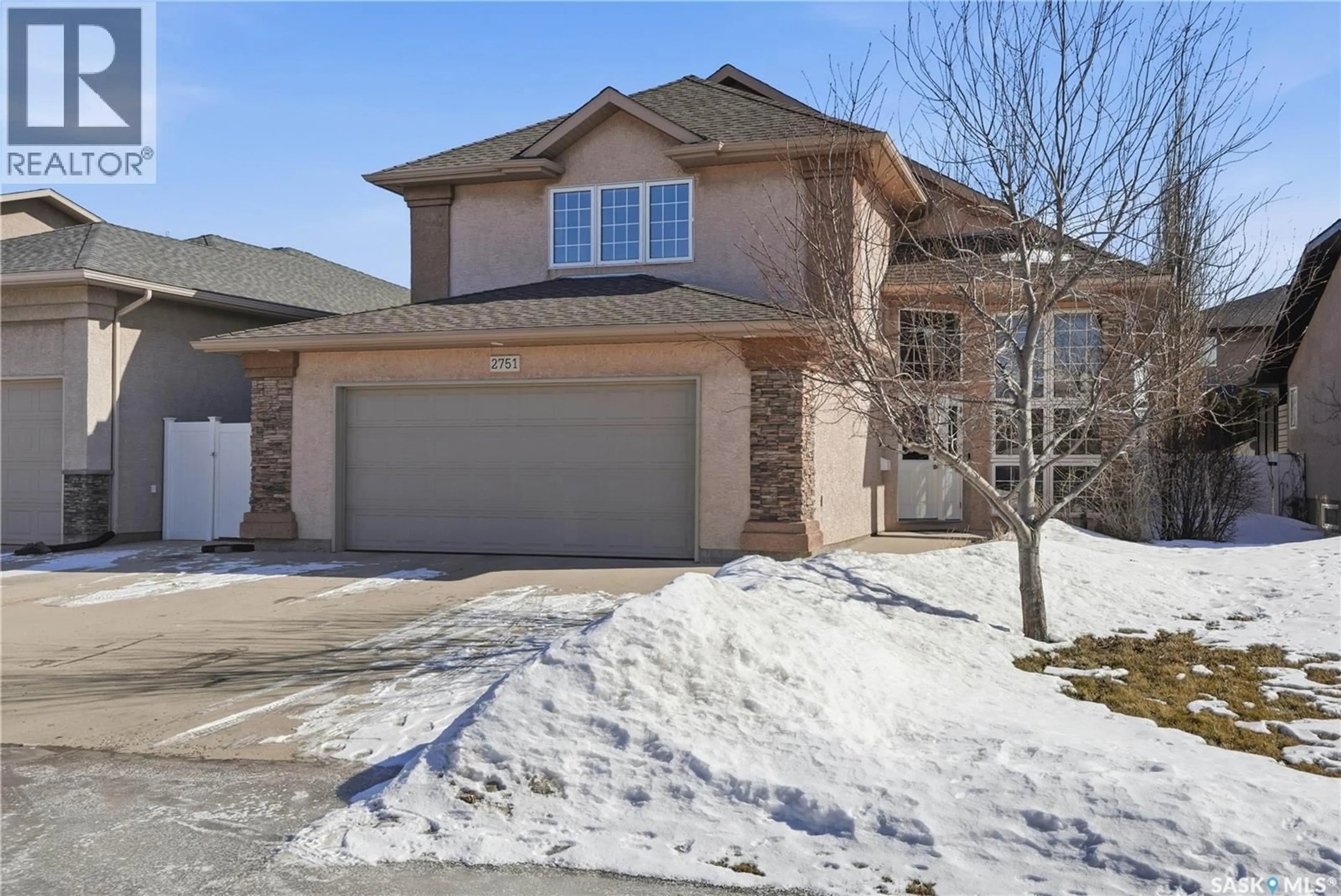 Home with brick exterior material, street for 2751 SUNNINGHILL CRESCENT, Regina Saskatchewan S4V0N5
