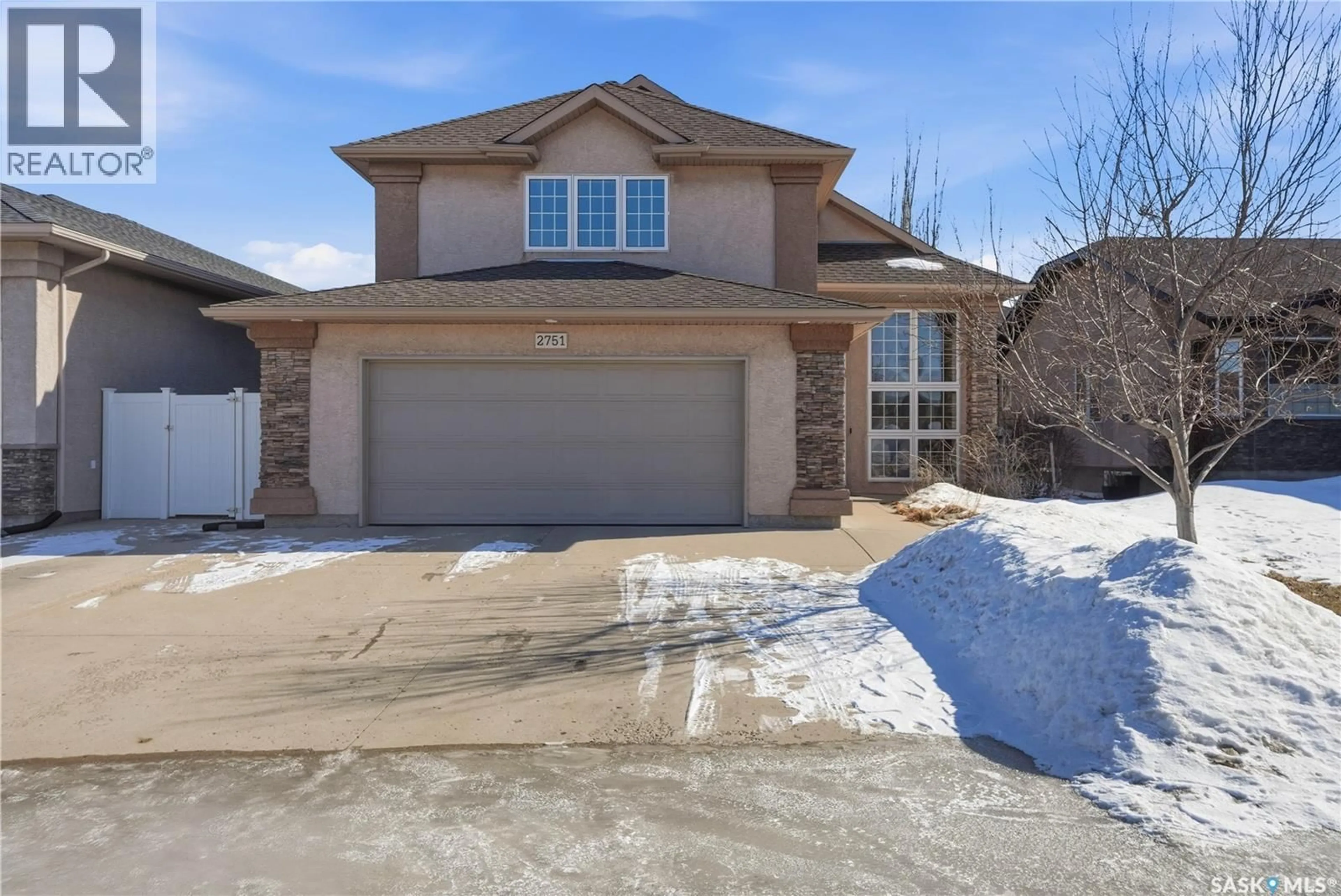 Home with brick exterior material, street for 2751 SUNNINGHILL CRESCENT, Regina Saskatchewan S4V0N5