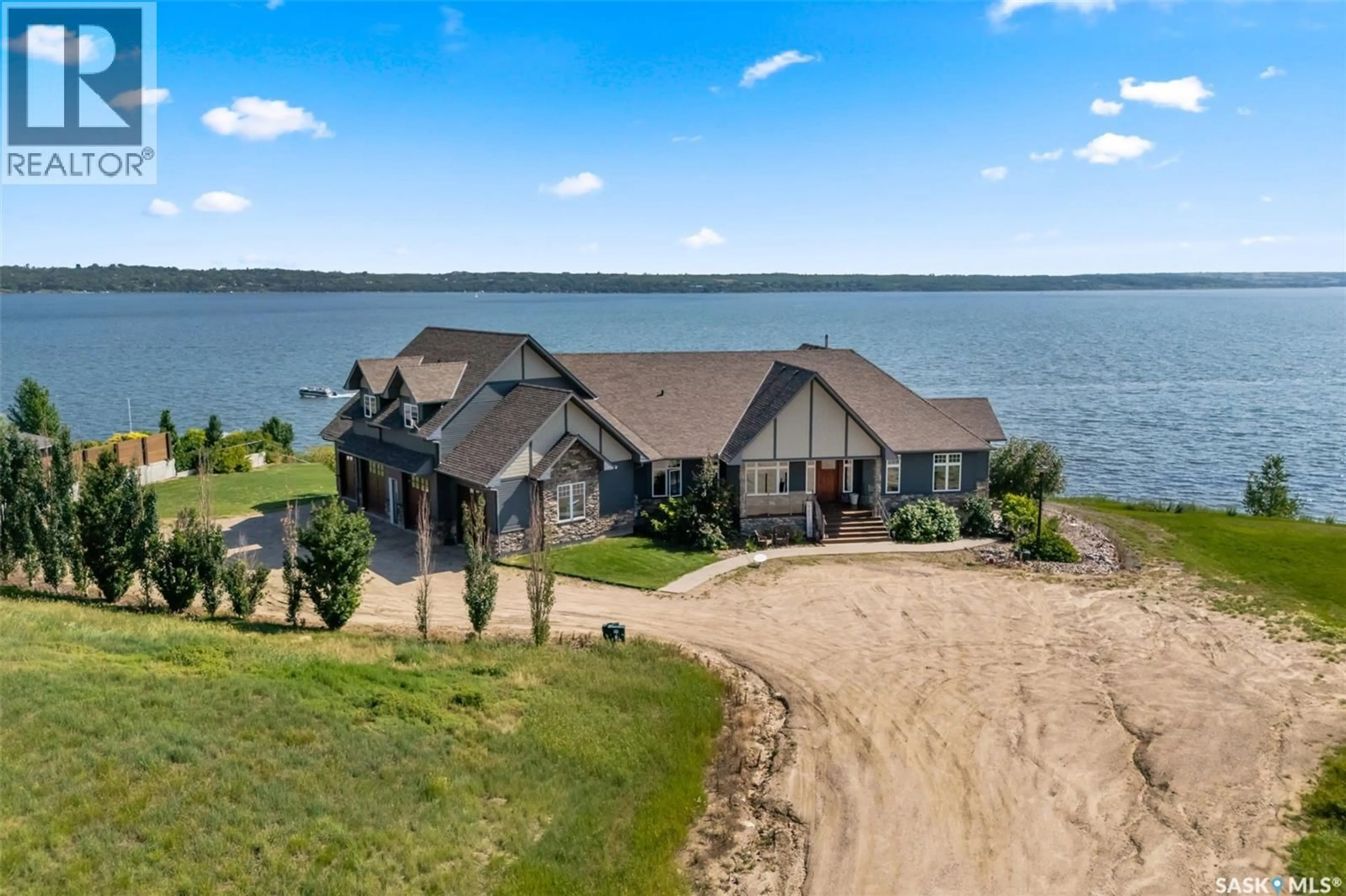 A pic from outside/outdoor area/front of a property/back of a property/a pic from drone, water/lake/river/ocean view for 5 KIISWA POINT, Mckillop Rm No. 220 Saskatchewan S0G4L0