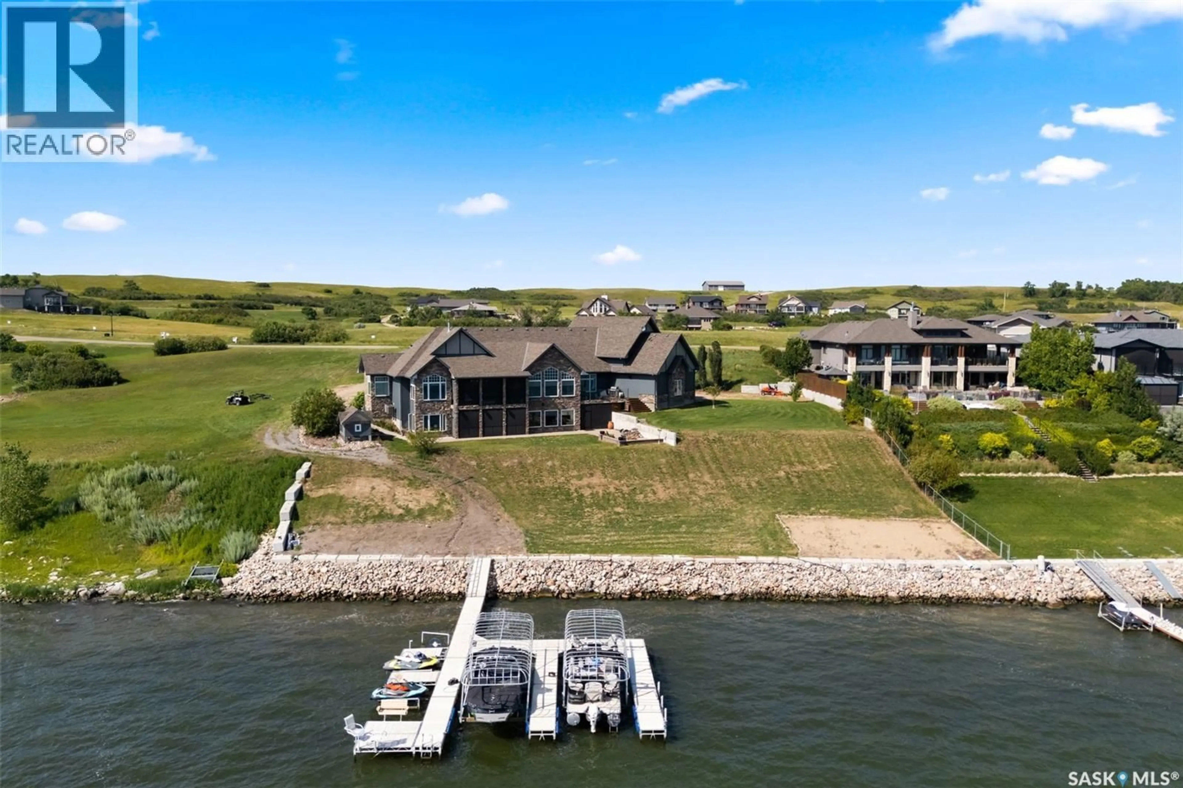 A pic from outside/outdoor area/front of a property/back of a property/a pic from drone, water/lake/river/ocean view for 5 KIISWA POINT, Mckillop Rm No. 220 Saskatchewan S0G4L0