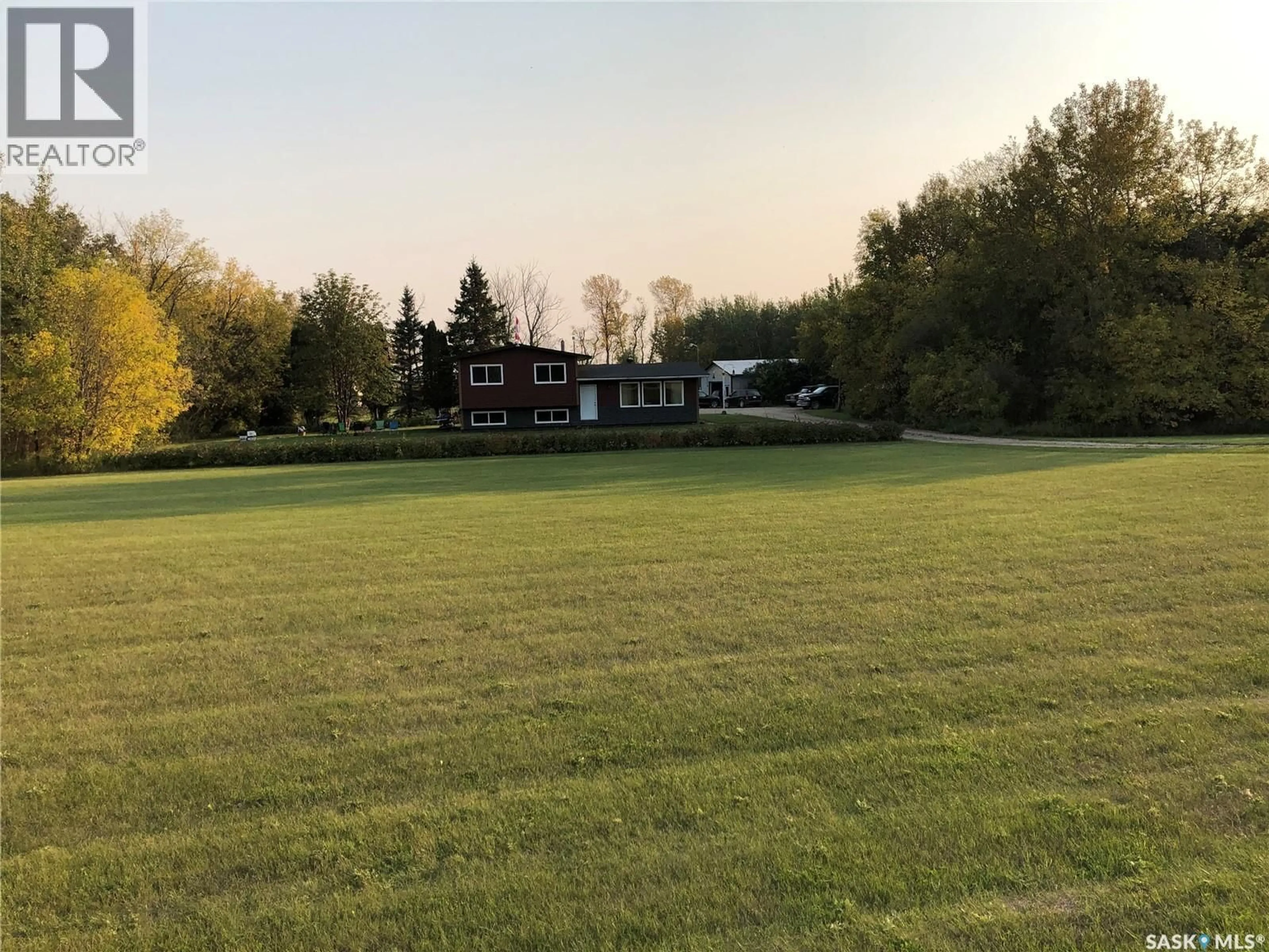 A pic from outside/outdoor area/front of a property/back of a property/a pic from drone, unknown for WELDON FERRY ACREAGE, Weldon Saskatchewan S0J3A0