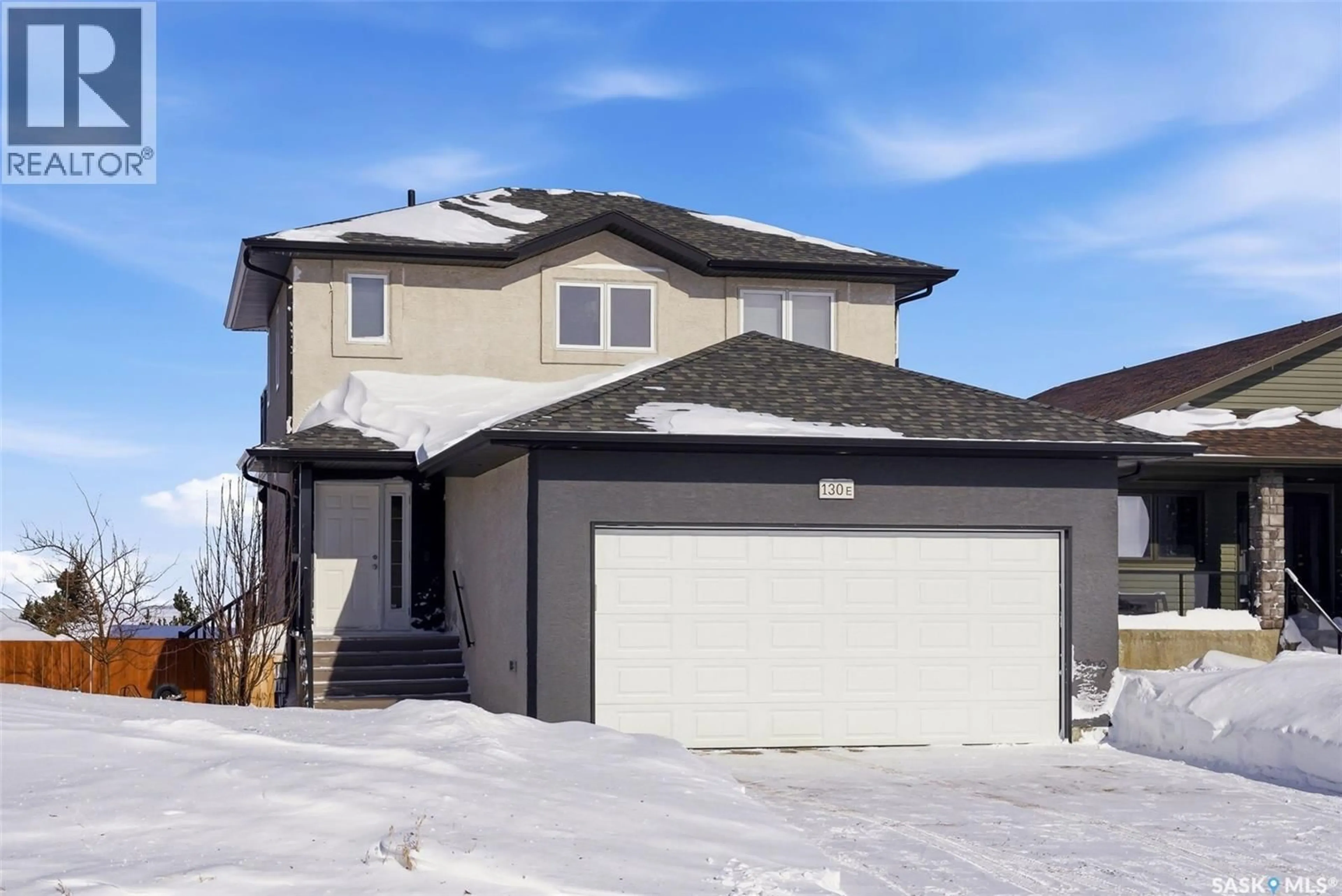 Home with vinyl exterior material, street for 130 MAPLE AVENUE, Grand Coulee Saskatchewan S4M0A3