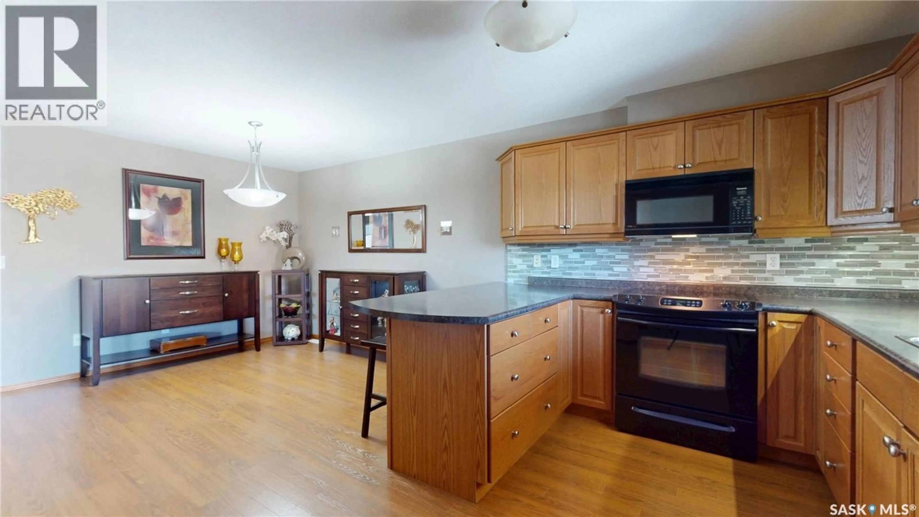 Open concept kitchen, unknown for 203 - 1225 STOCKTON STREET, Regina Saskatchewan S4X0A3
